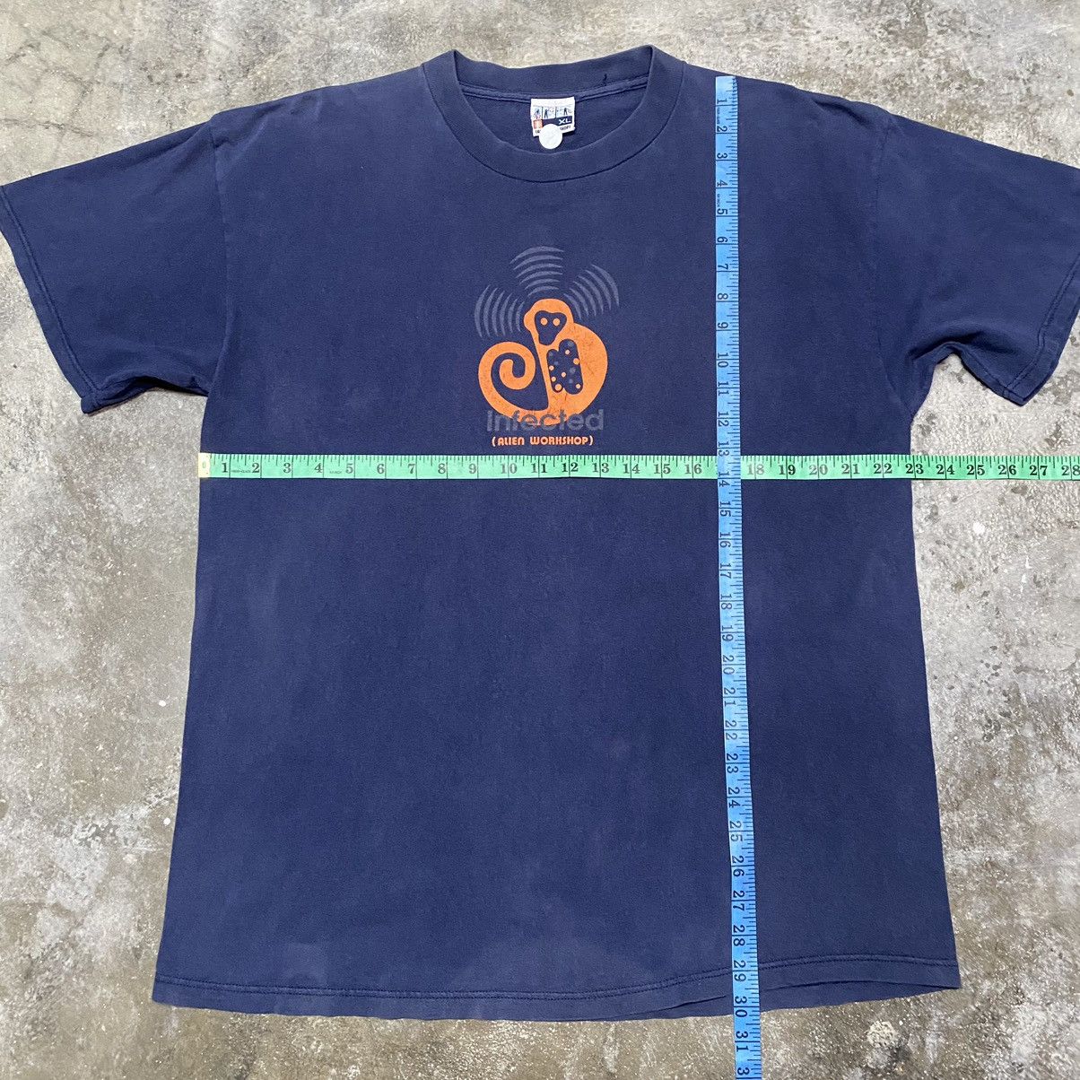 Alien Workshop Vintage y2k Alien Workshop Infected Monkey T Shirt Size US XL / EU 56 / 4 - 9 Thumbnail