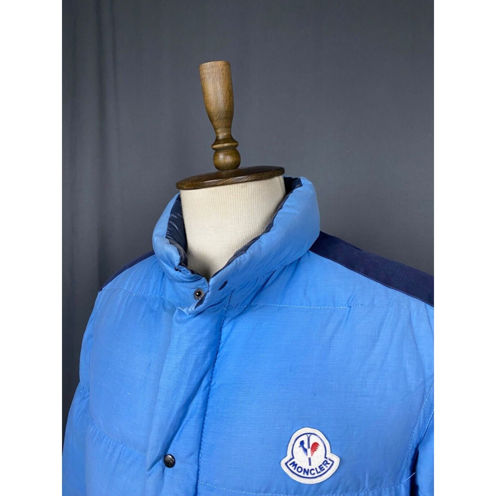 Moncler RARE! Moncler Monckler Grenoble VTG Blue Down Insulated Puf Size US L / EU 52-54 / 3 - 5 Thumbnail
