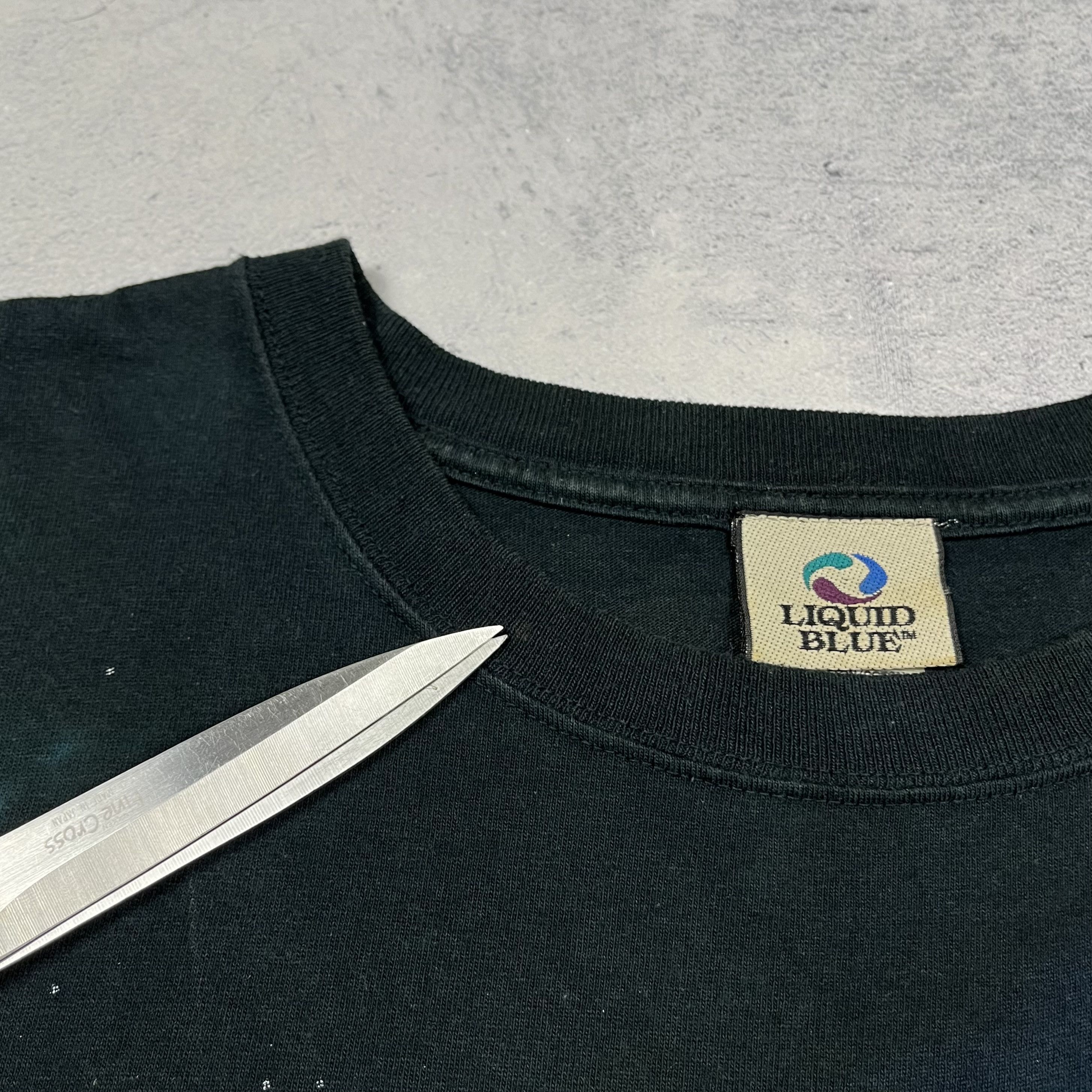 Liquid Blue Vintage Pink Floyd Liquid Blue Rock Band T Shirt 90’s Size US XL / EU 56 / 4 - 17 Thumbnail