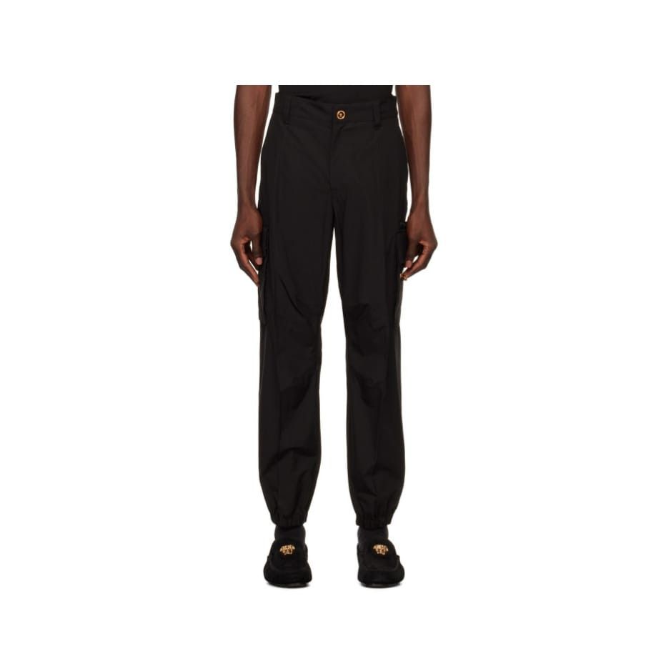 Versace o1y0425 Cargo Pant in Black Size US 30 / EU 46 - 1 Thumbnail