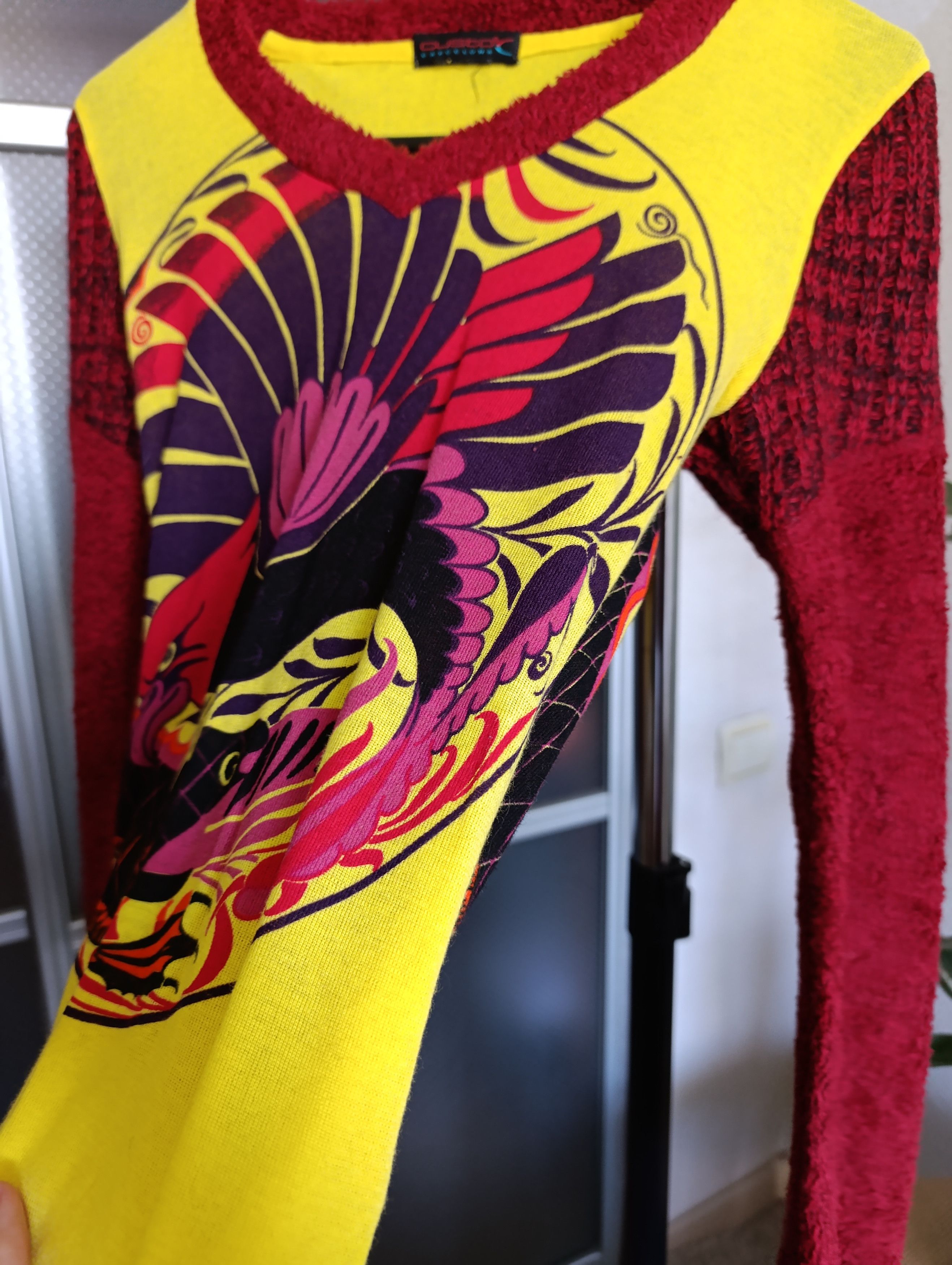 Custo Barcelona Y2K CUSTO BARCELONA EAGLE SOFT TOP LONG SLEEVE Size M / US 6-8 / IT 42-44 - 5 Thumbnail