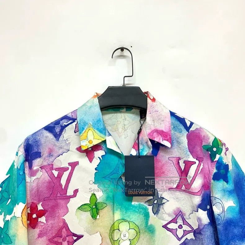 Louis Vuitton Louis Vuitton Ink Painting Series Full Print Cardigan Shor Size US XS / EU 42 / 0 - 5 Thumbnail