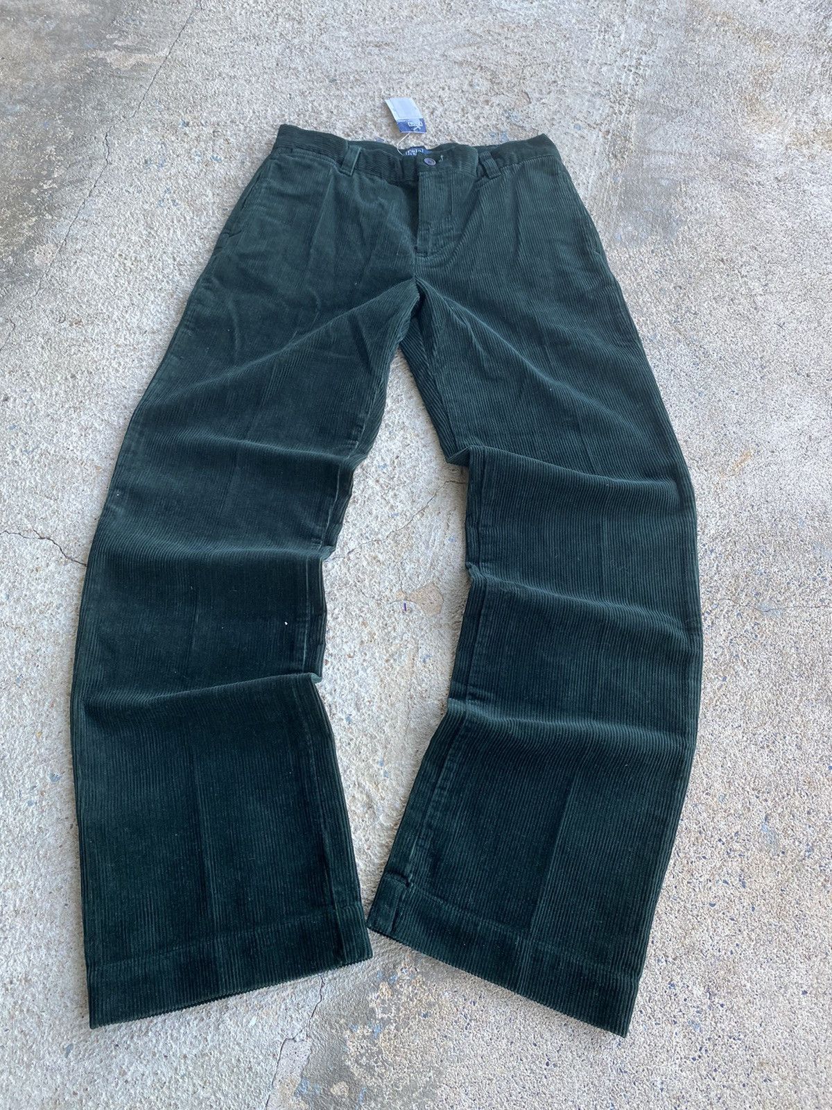 Polo Ralph Lauren × Vintage Vintage Y2K Polo Ralph Lauren NWT Green Corduroy Pants Size US 28 / EU 44 - 3 Thumbnail