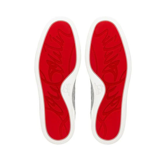 Christian Louboutin o1s1wg110924 Louis Orlato Flat High Shoes in Blue Size US 11 / EU 44 - 5 Thumbnail