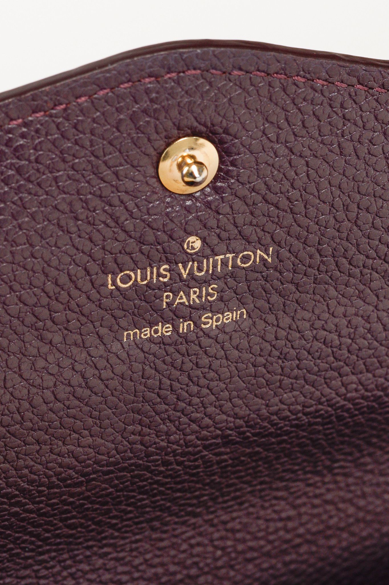 Louis Vuitton Louis Vuitton Curieuse Empreinte Leather Envelope Wallet Size ONE SIZE - 9 Thumbnail
