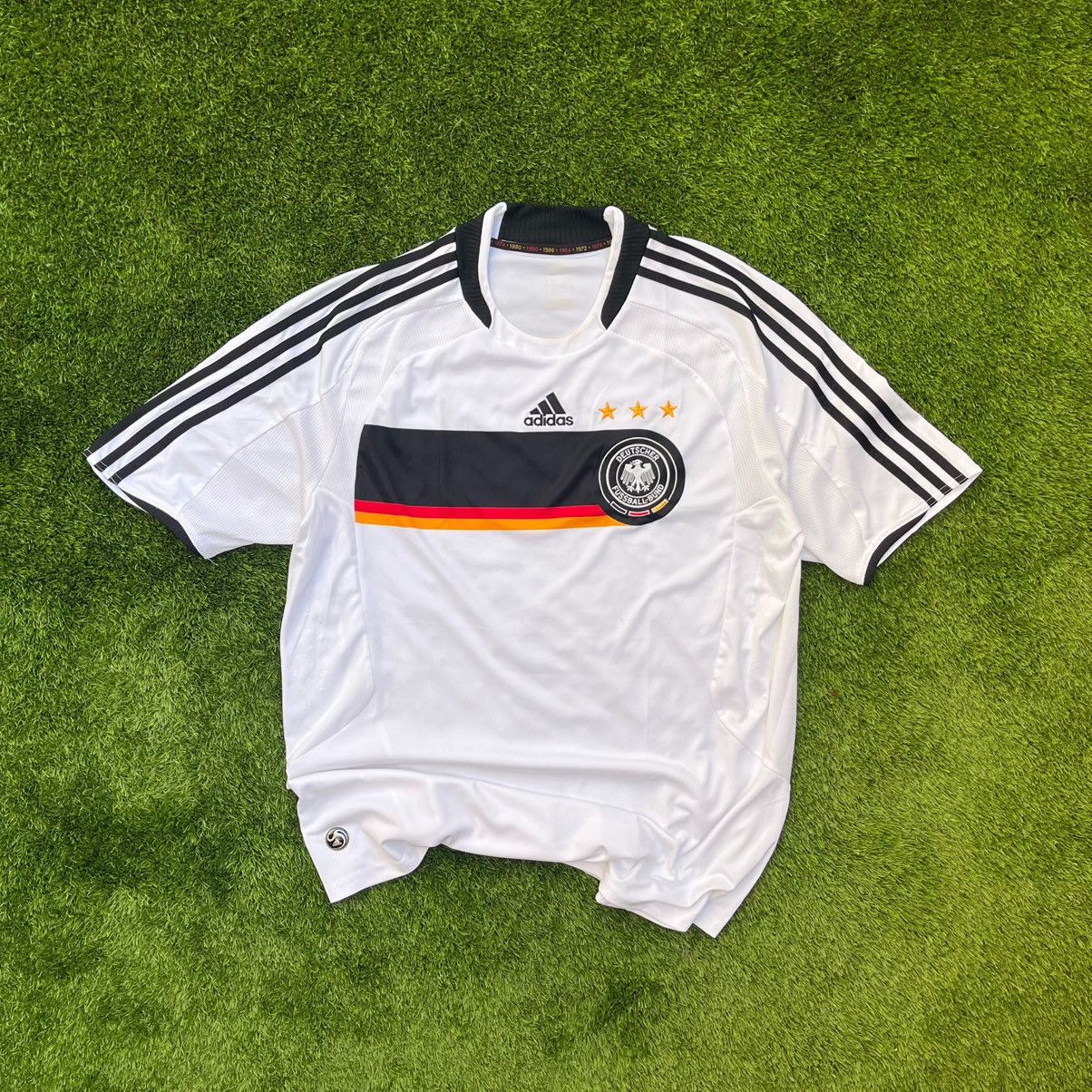 Adidas Germany Euro 2008 Home Jersey Adidas Vintage Football Shirt Size US XL / EU 56 / 4 - 2 Thumbnail