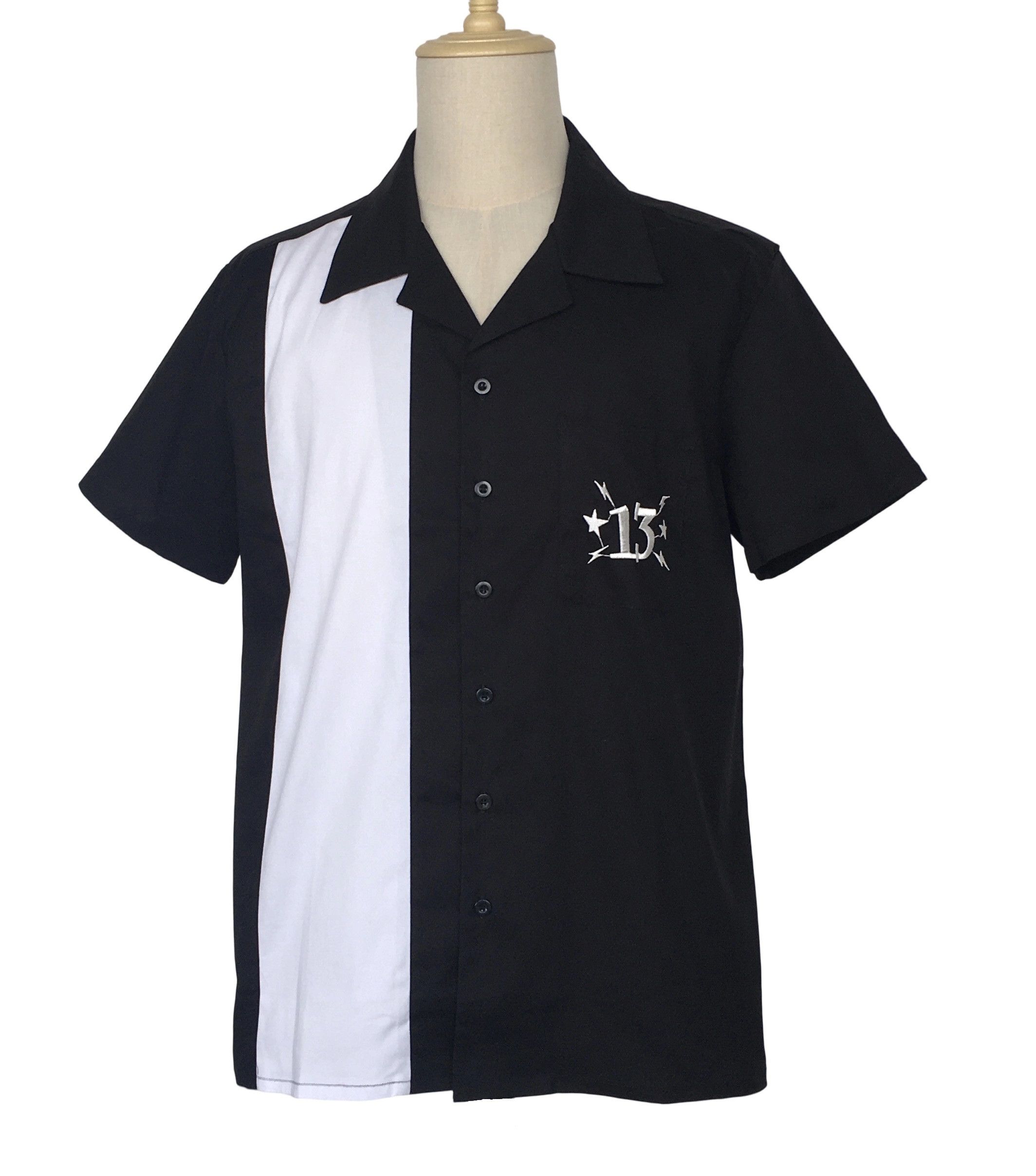 Other Black Embroidery Retro Shirts Short Sleeves-no 13 Size US L / EU 52-54 / 3 - 1 Thumbnail