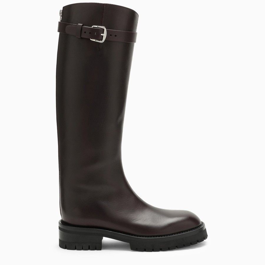 image of Ann Demeulemeester O1D2Blof0124 Boot In Black, Women's (Size 9)