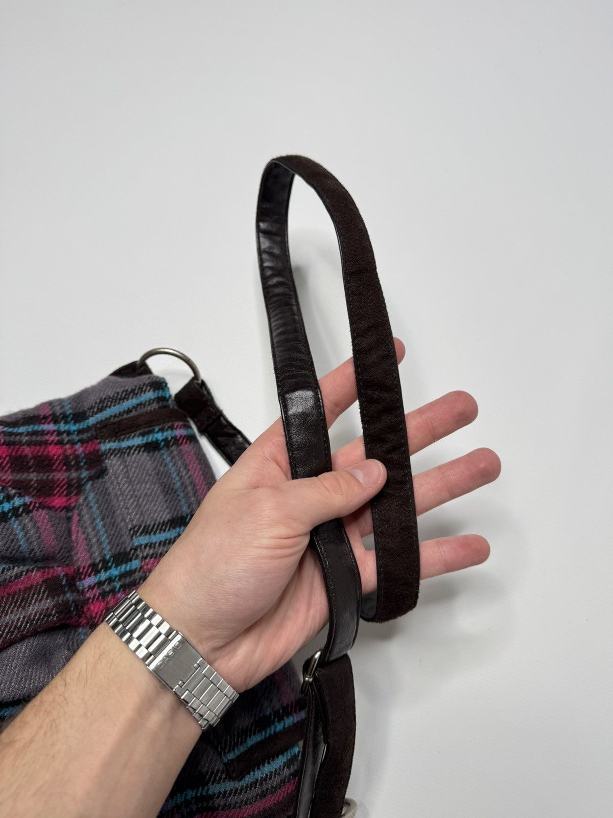 If Six Was Nine Vintage avant garde fleece crossbody bag if6was9 lgb archive Size ONE SIZE - 5 Thumbnail