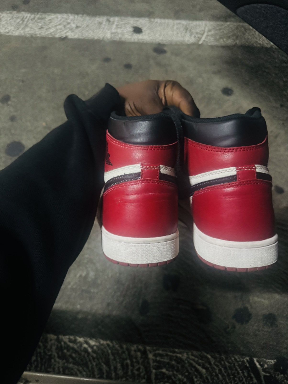 Jordan Brand × Nike OG Bred Toe Jordan 1’s Size US 10 / EU 43 - 5 Thumbnail