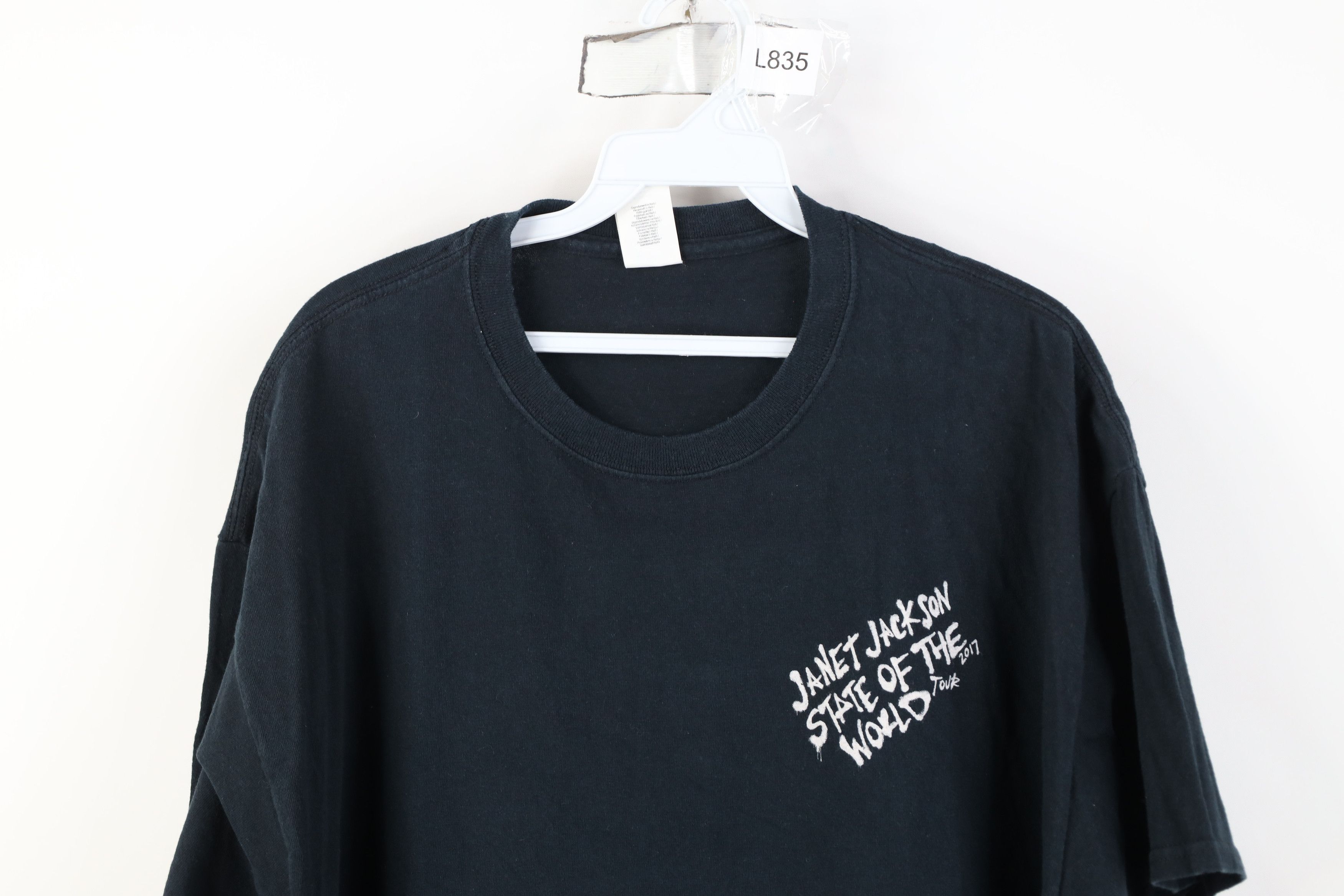 Vintage Vintage Y2K of the World Tour Janet Jackson Band T-Shirt Size US XL / EU 56 / 4 - 2 Thumbnail
