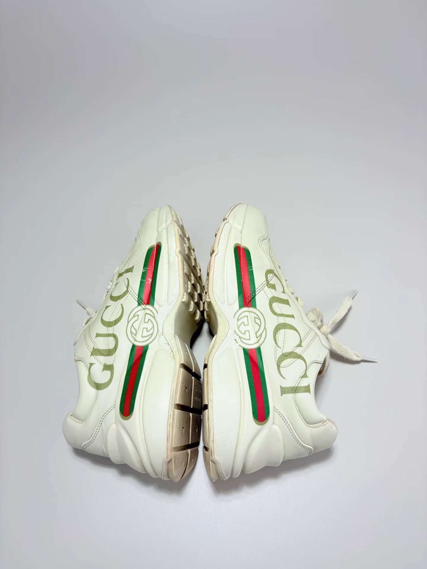 Gucci GUCCI Belt-Detail Dad Sneakers K1 Size US 7 / IT 37 - 5 Thumbnail