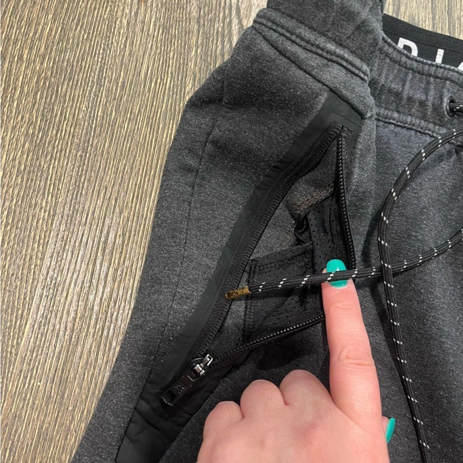 American Eagle Outfitters American Eagle Jogger Pants Mid Rise Elastic Waist Zipper M Size 28" / US 6 / IT 42 - 5 Thumbnail