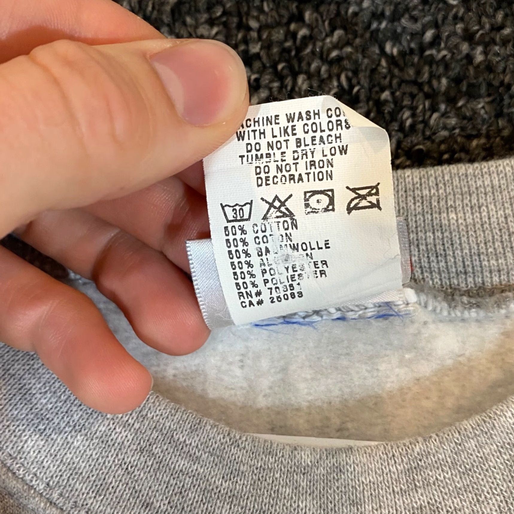 Disney Disney Sweatshirt Mens Large Gray Crewneck Pullover Mickey Main Mouse Jacket Coat Size US L / EU 52-54 / 3 - 4 Thumbnail