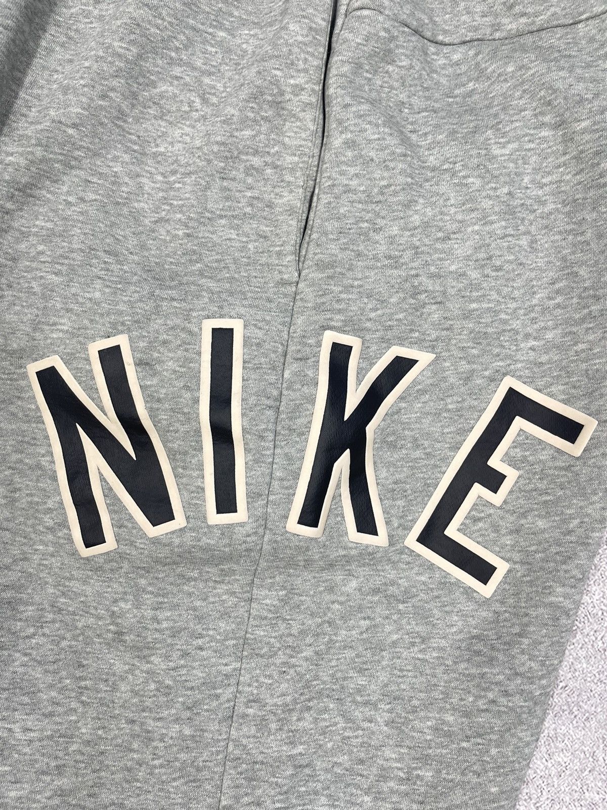 Nike Nike Air Sweatpants Joggers Grey Drill Big Logo Swoosh Y2K Size US 34 / EU 50 - 3 Thumbnail