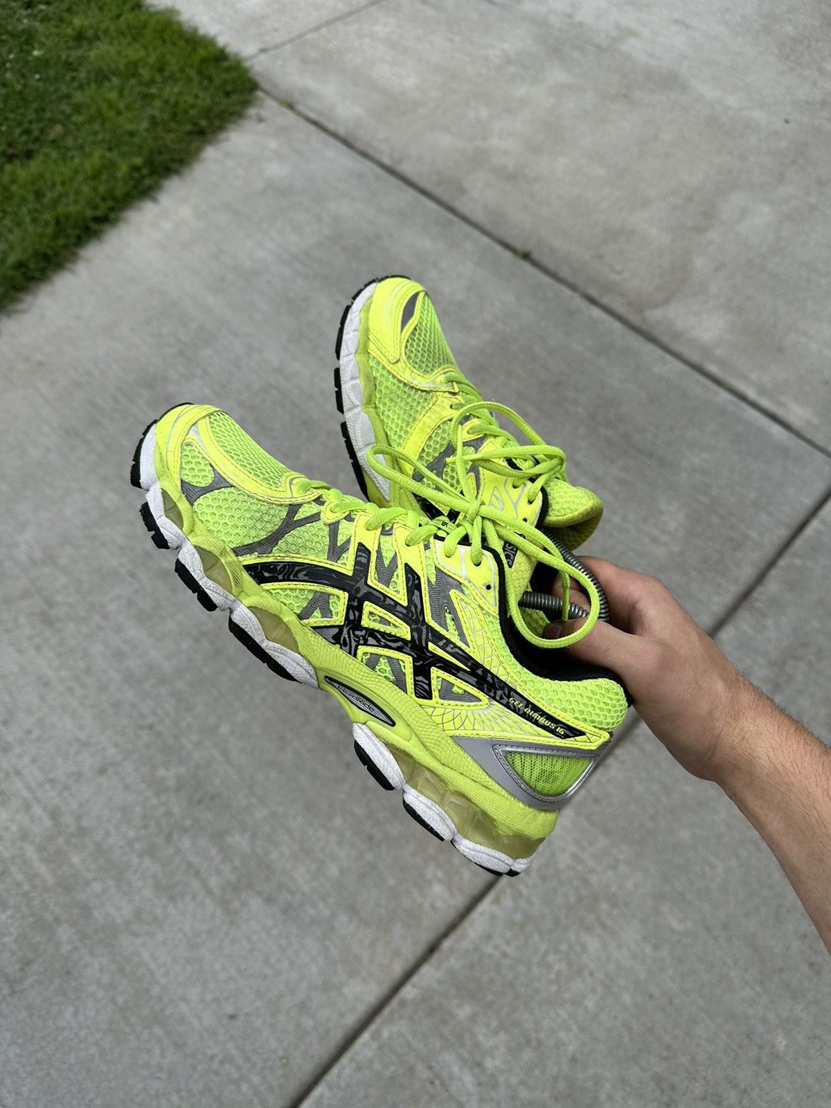 Asics Asics Gel Nimbus 16 green Size US 9 / IT 39 - 1 Thumbnail