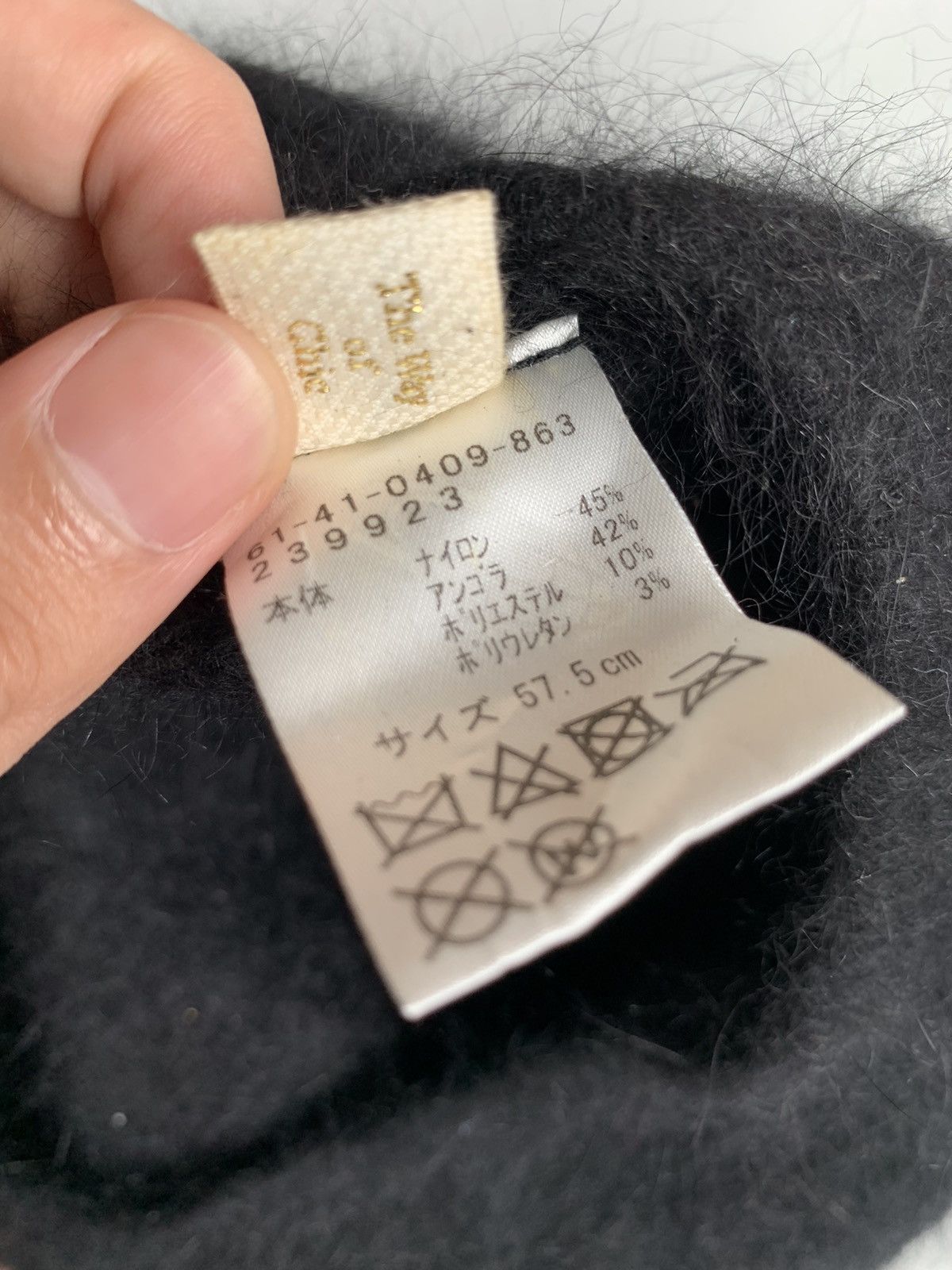 Beams Plus × If Six Was Nine × Japanese Brand Beams Fur Distressed Punk Style Wool Beret Hats Size ONE SIZE - 11 Thumbnail