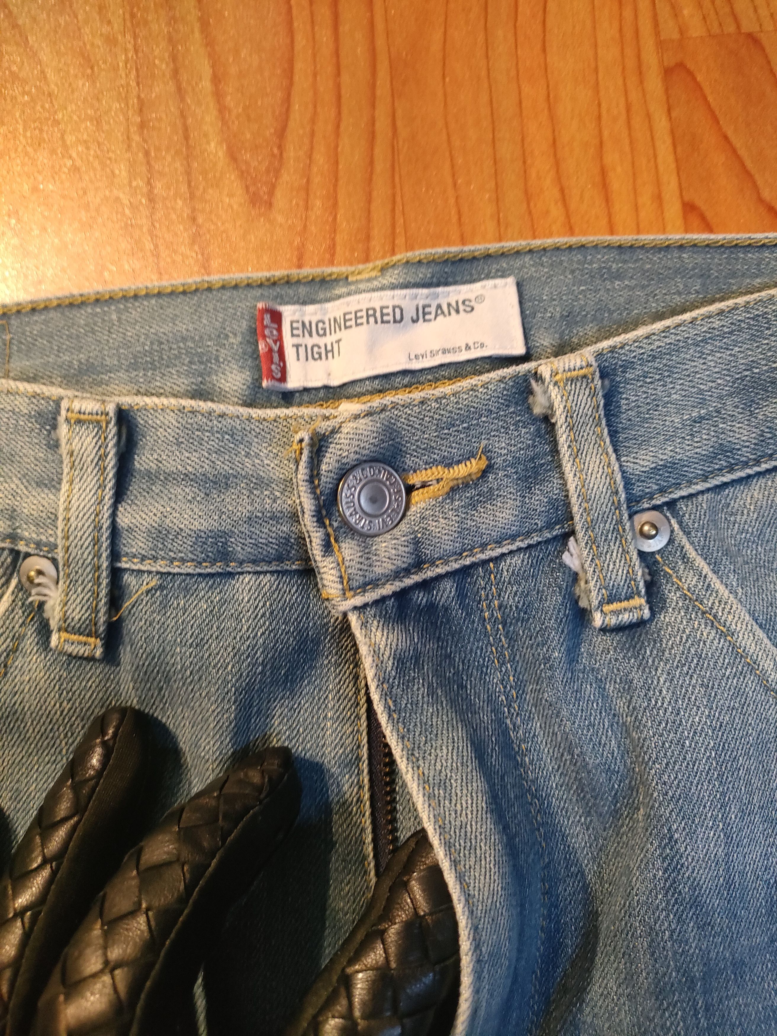 Levi's Distressed Vintage Levi's Engineer Jeans Size US 33 - 7 Thumbnail