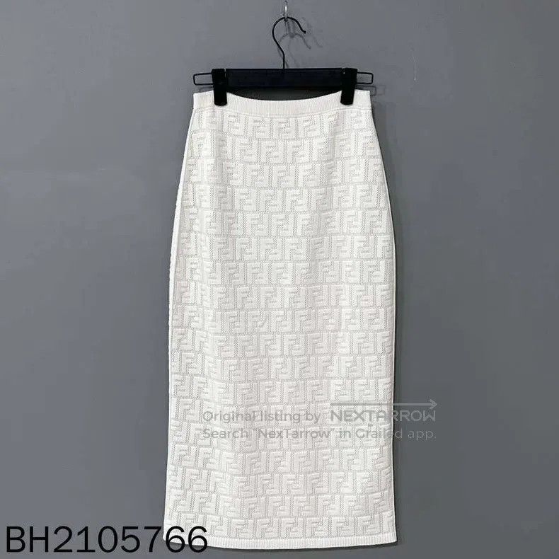Fendi Fendi Embroidered floral open-front cardigan, skirt, and v Size XS / US 0-2 / IT 36-38 - 3 Thumbnail