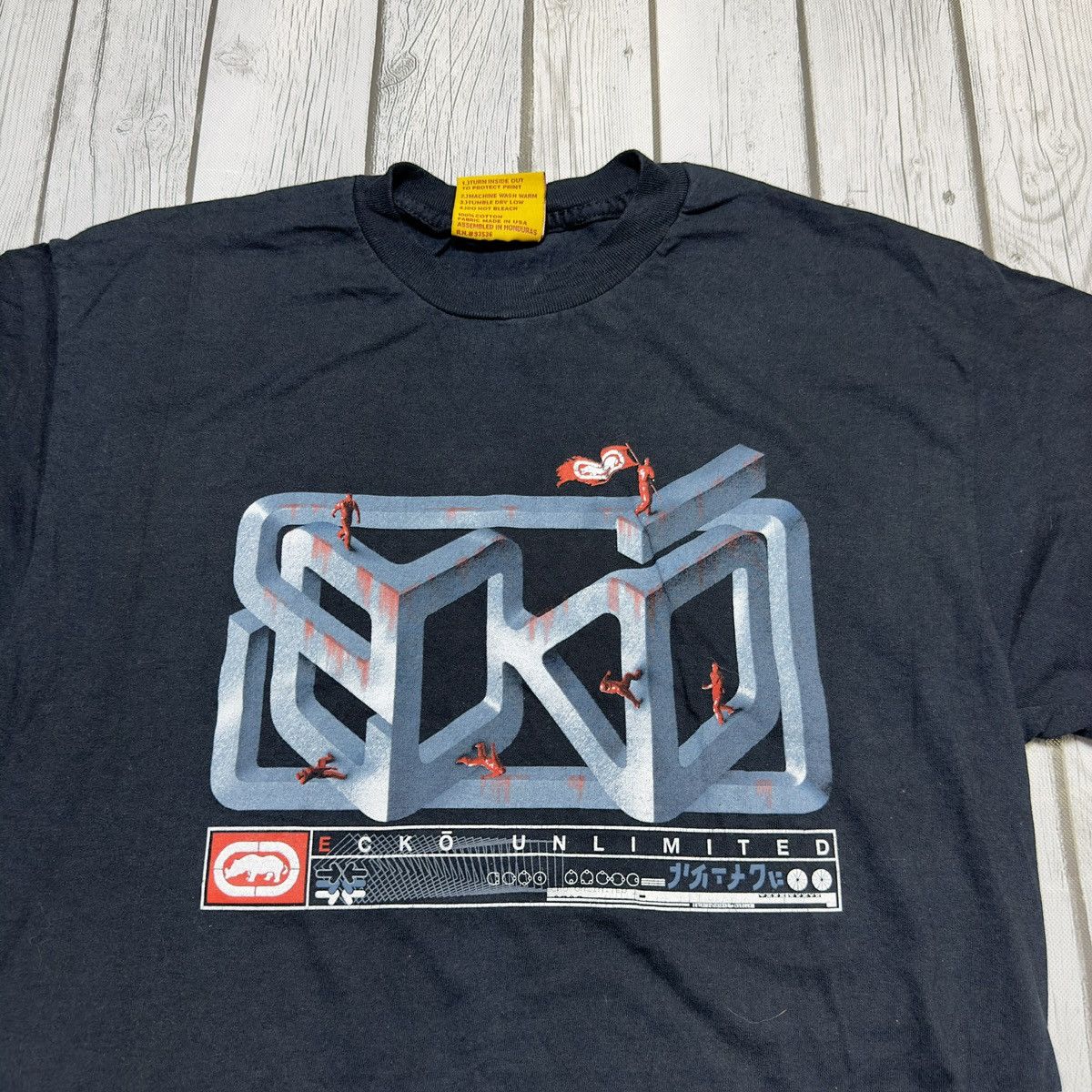 Ecko Unltd. × Vintage Vintage Ecko tee Size US L / EU 52-54 / 3 - 3 Thumbnail