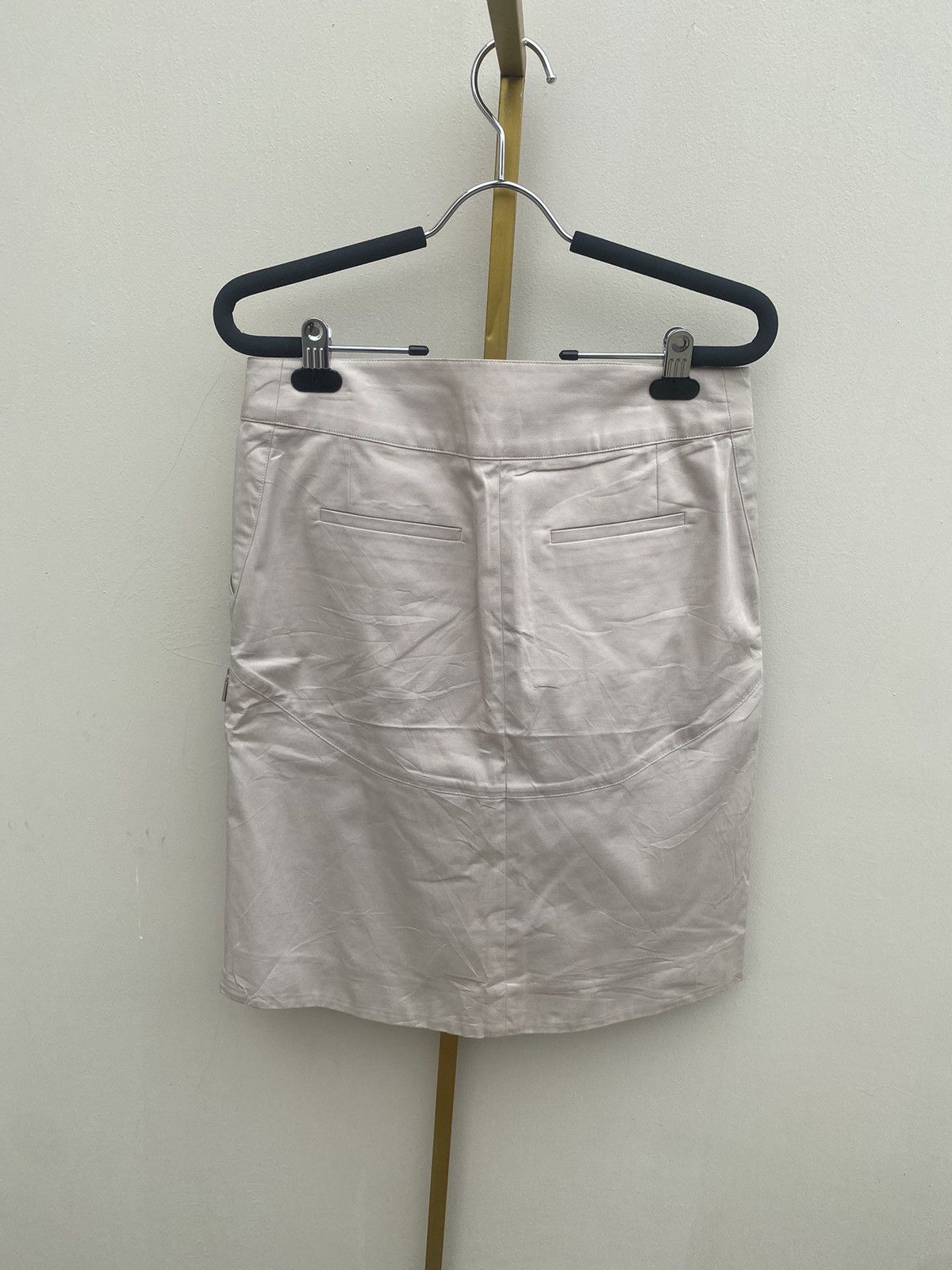 Celine 1990s Celine - A Line Mini Skirt Size 30" / US 8 / IT 44 - 3 Thumbnail