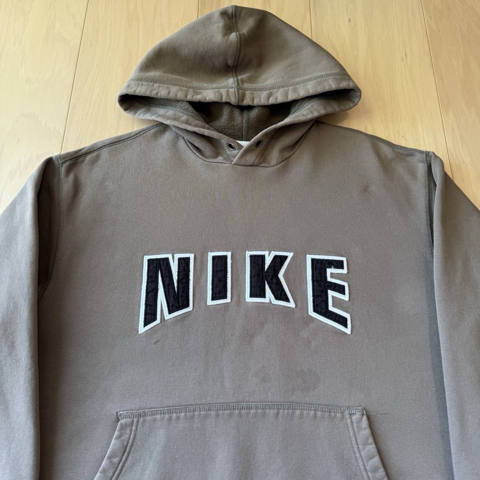 Nike × Vintage Vintage Nike Hoodie Fleece Pullover Travis Scott New York Size US M / EU 48-50 / 2 - 3 Thumbnail