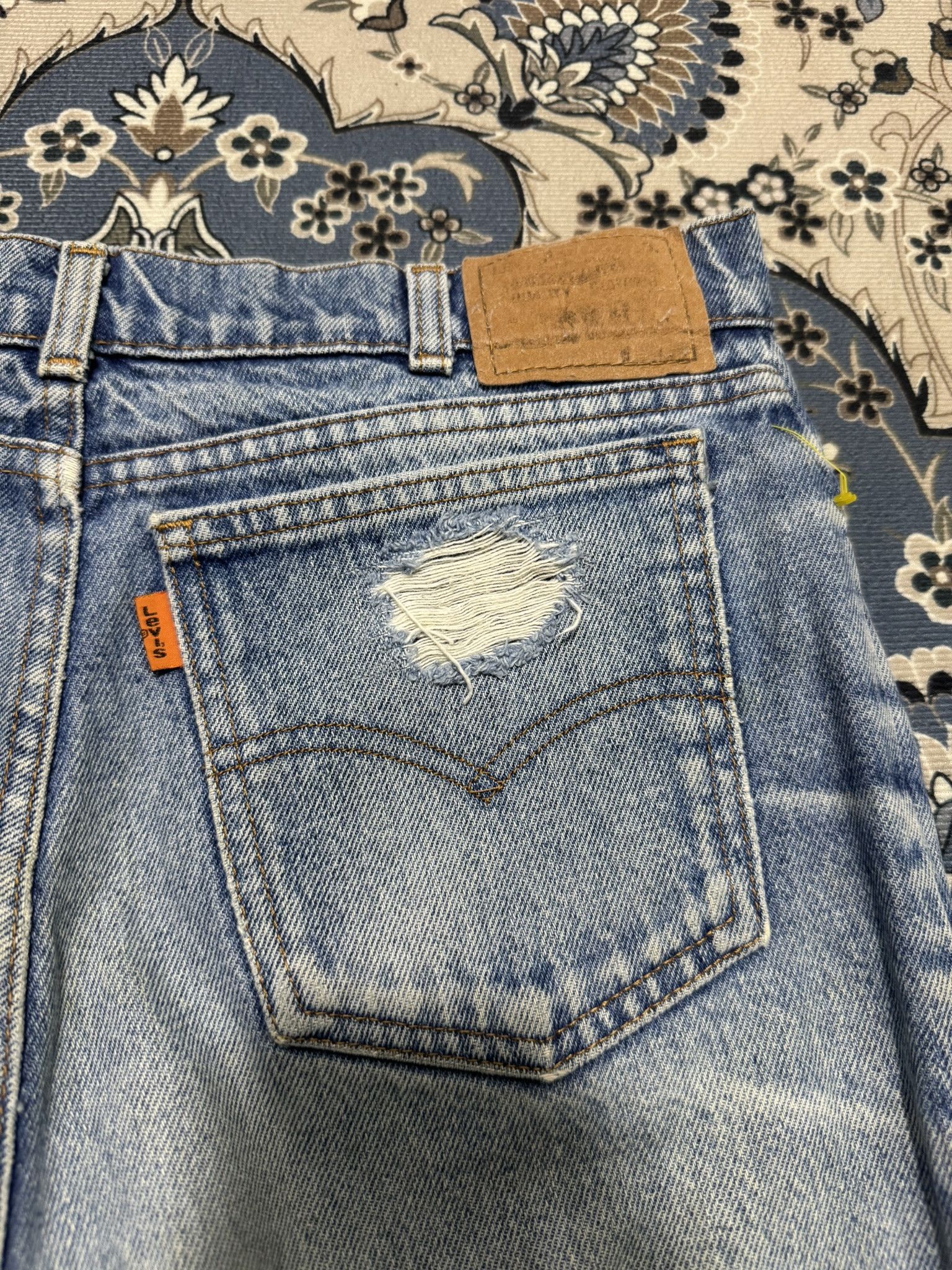 Beauty Beast × Levi's Vintage Levis Custom Distressed Style Jeans Size US 34 / EU 50 - 6 Thumbnail