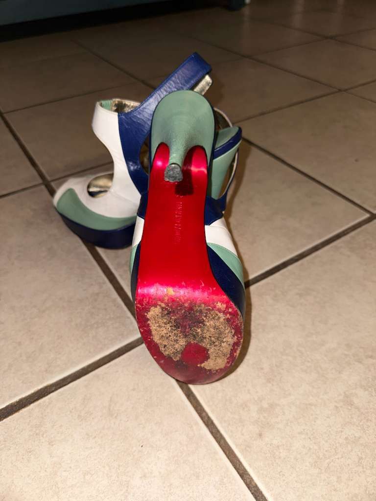 Other Luciano Padovan Multi-color high heels Size US 6.5 / IT 36.5 - 6 Thumbnail