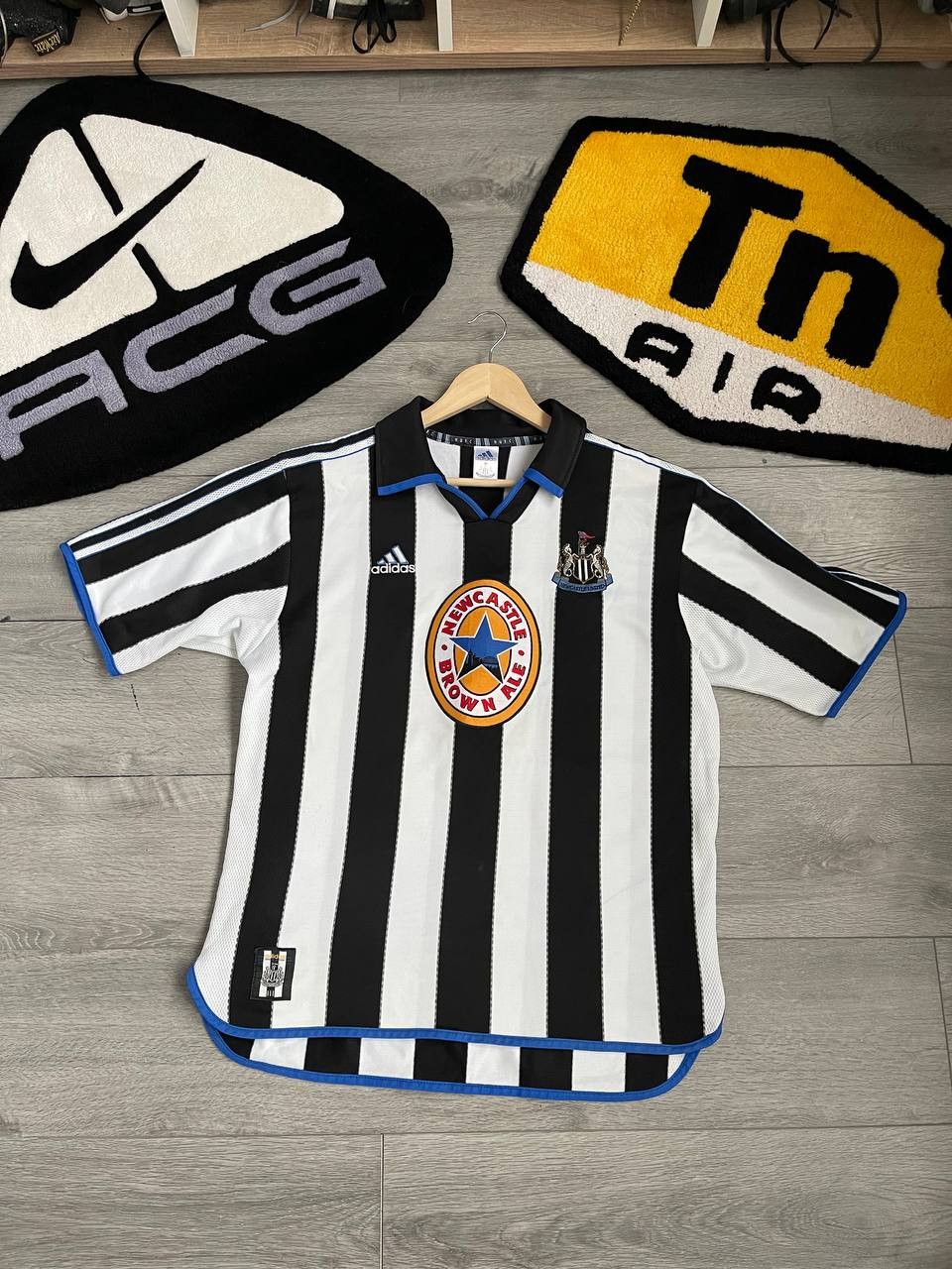 Adidas × Streetwear × Vintage Newcastle United 1999 Home Football Shirt Adidas Size US L / EU 52-54 / 3 - 2 Thumbnail