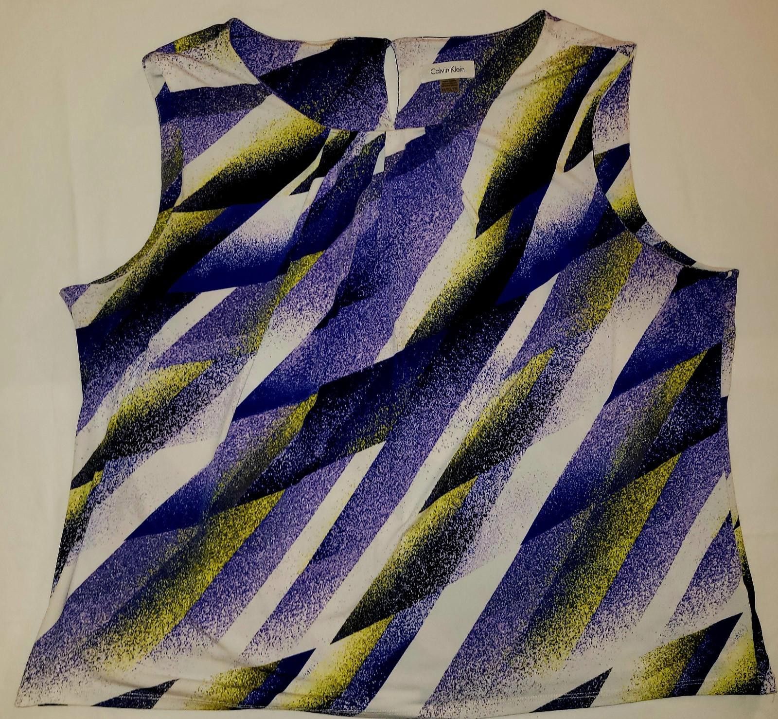 Calvin Klein Calvin Klein women's 3XL sleeveless blouse Size 3XL / US 20-22 - 1 Thumbnail
