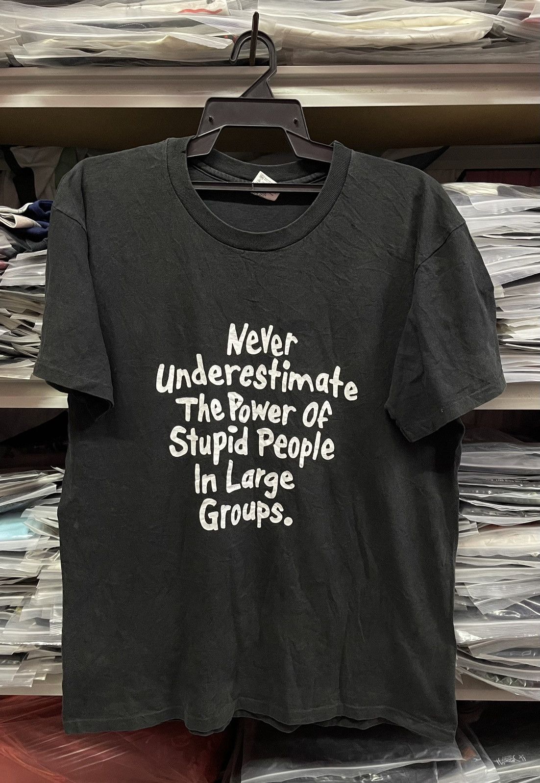 Vintage Vintage Slogan Very Rare🔥🔥🔥 Size US L / EU 52-54 / 3 - 1 Thumbnail