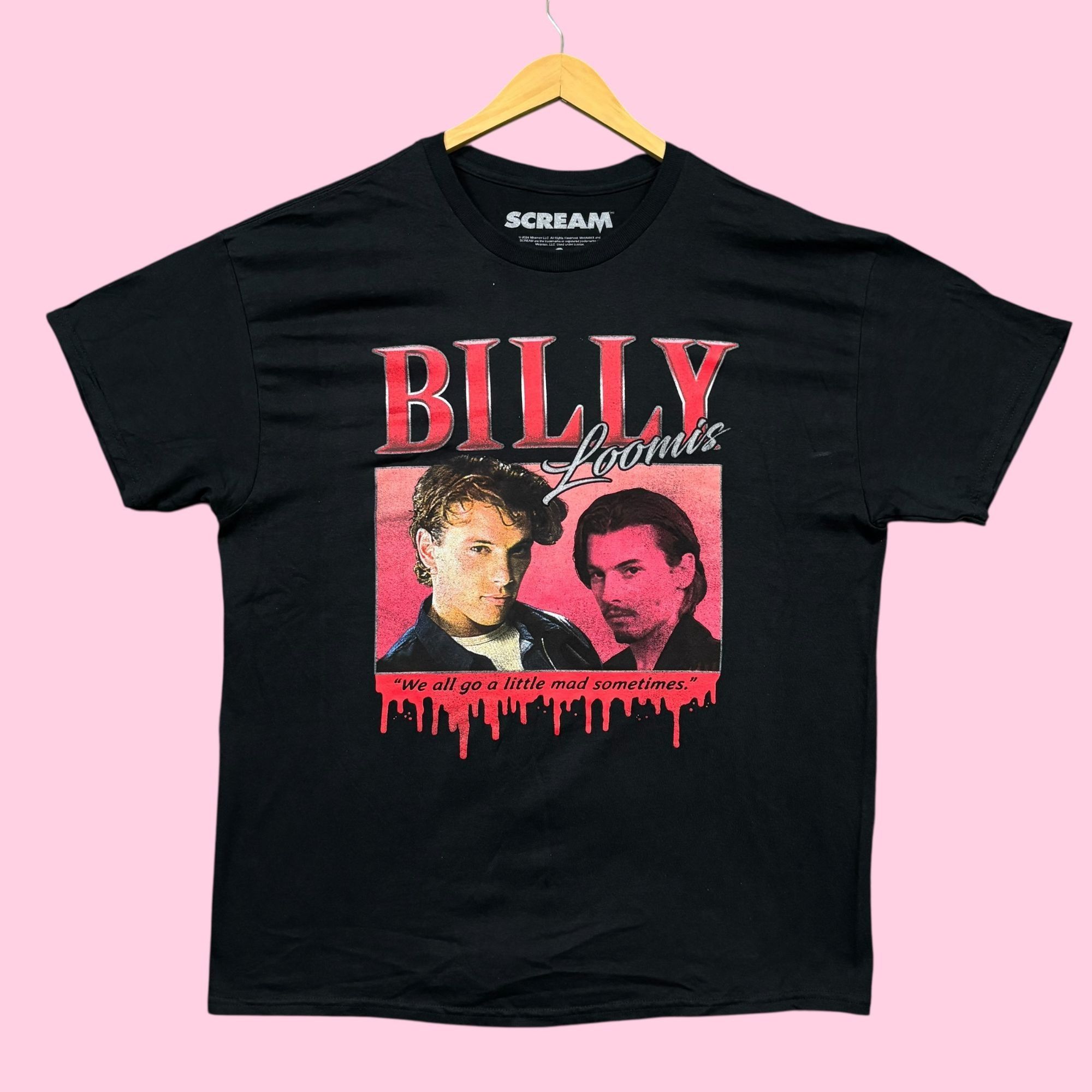 Universal Studios Scream Ghostface Billy Loomis Horror Tee XL Size US XL / EU 56 / 4 - 1 Thumbnail