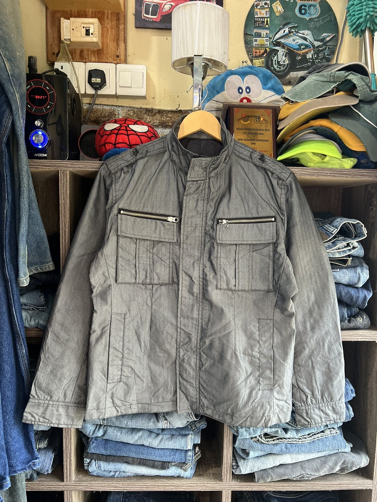 comme ca men 2 way jacket y2k archive