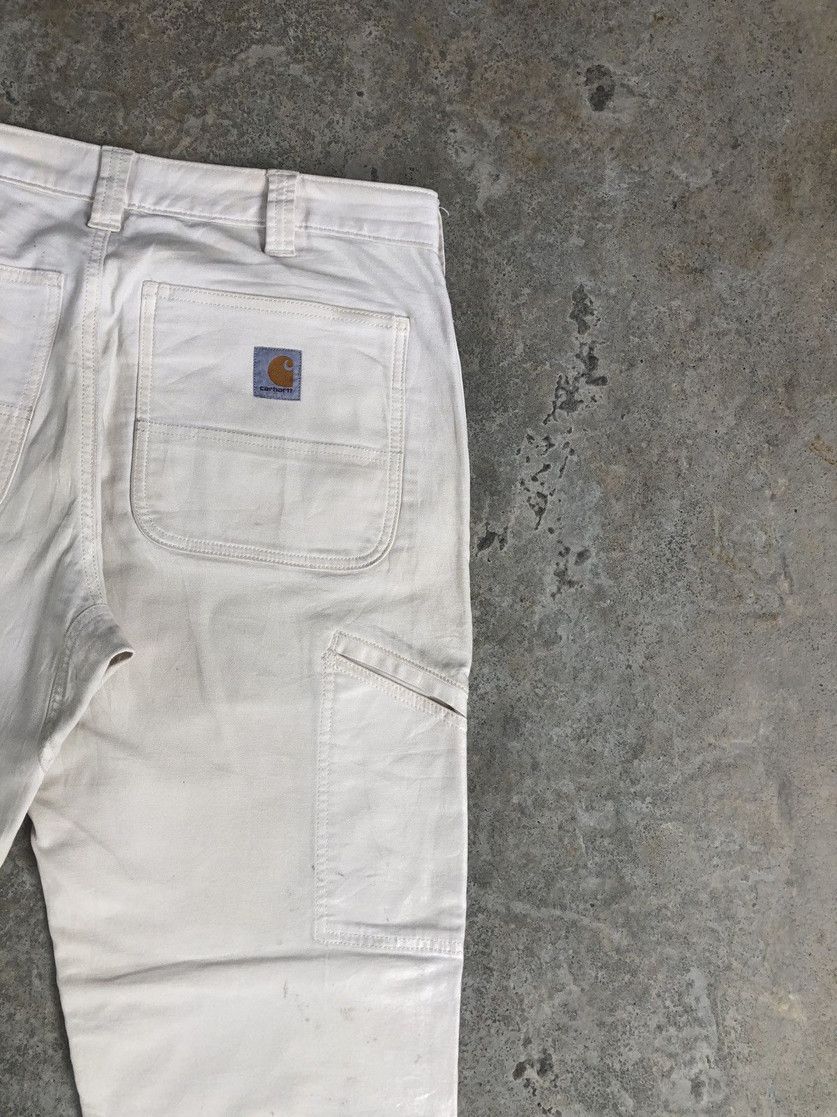 Carhartt Carharrt Double Knee Distressed Jeans Size US 33 - 13 Thumbnail