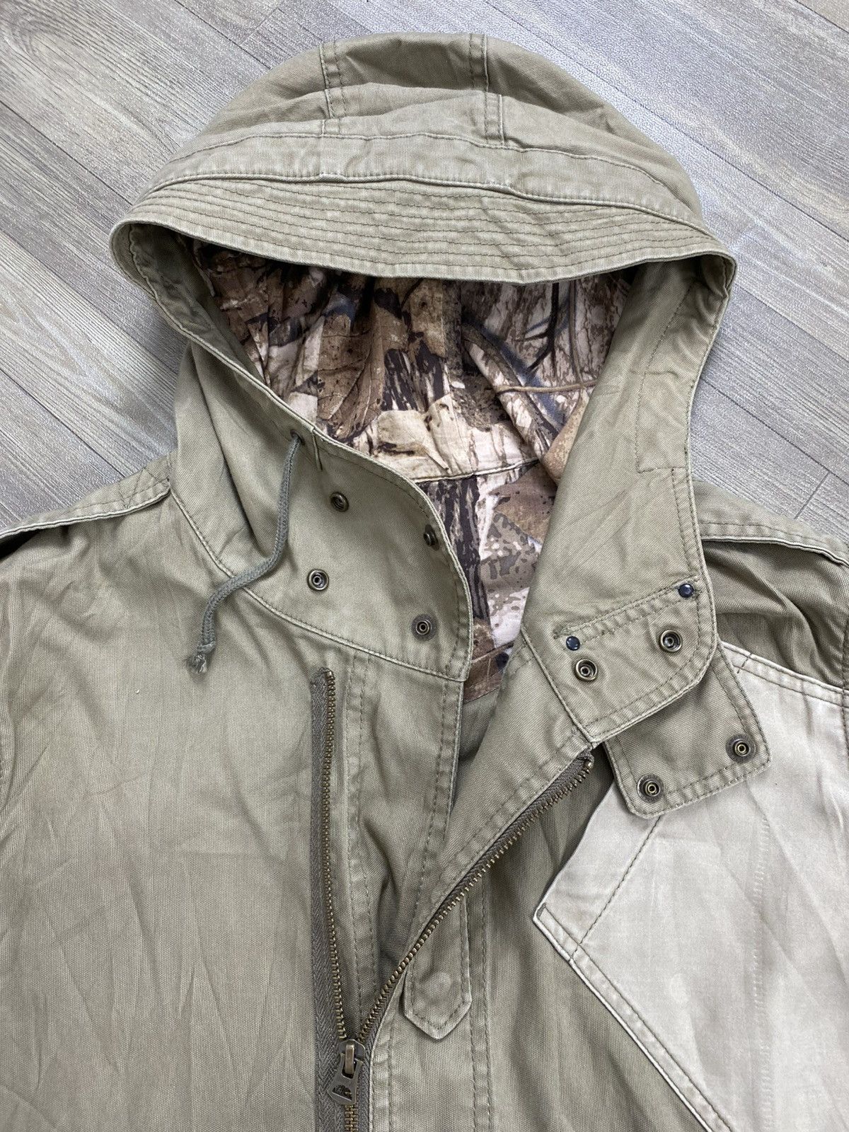 Issey Miyake 🇯🇵Vintage Issey Miyake Tete Homme Military Trench Coat Jacket Size US M / EU 48-50 / 2 - 5 Thumbnail