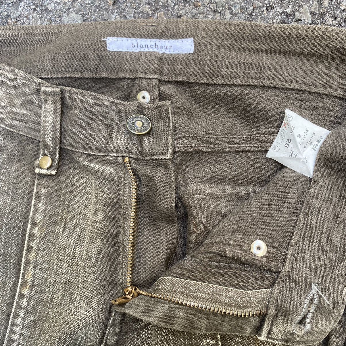 Japanese Brand Flared Cargo Pants Japanese Blancheur Boot Cut Bell Bottom Size 25" / US 0 / IT 36 - 7 Thumbnail