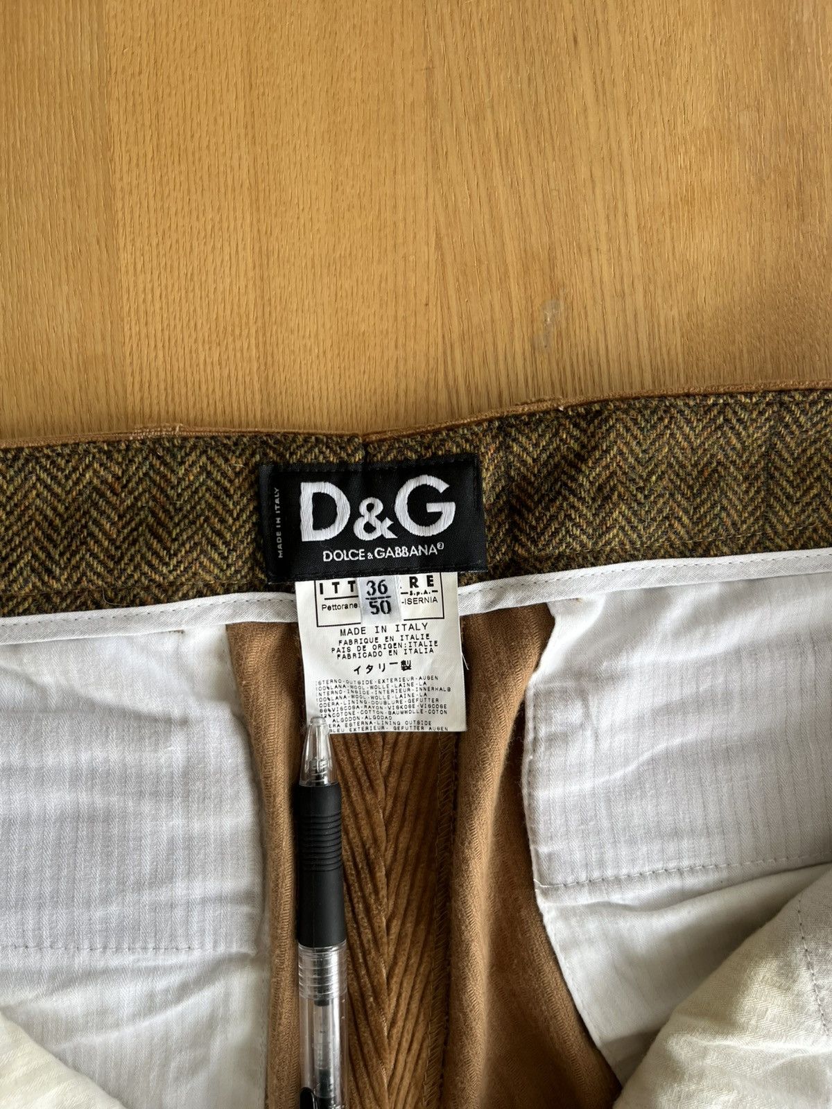 Dolce & Gabbana Dolce & Gabbana - Corduroy Pants Size US 32 / EU 48 - 3 Thumbnail