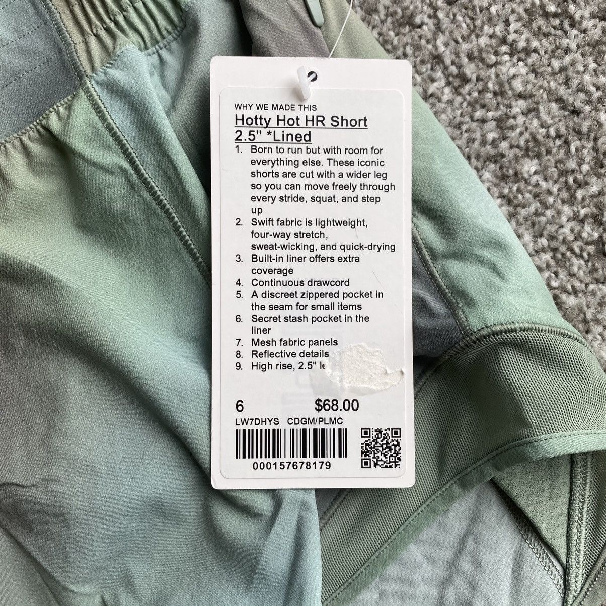 Lululemon Lululemon Hotty Hot Lined HR Shorts 2.5” Size 28" / US 6 / IT 42 - 3 Thumbnail