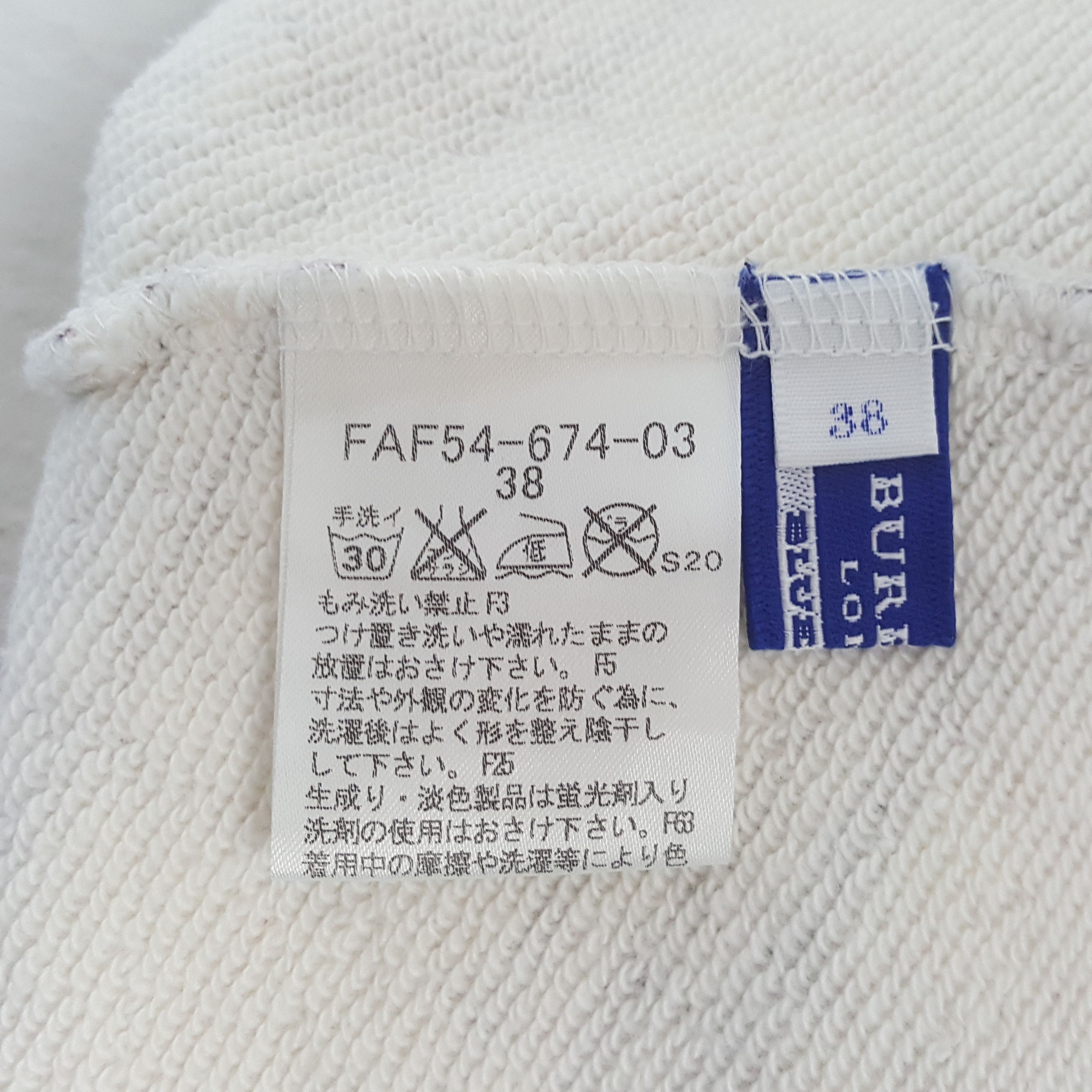 Burberry Vintage Burberry London Fashion Brand Sweatshirt C316N27 Size XS / US 0-2 / IT 36-38 - 7 Thumbnail