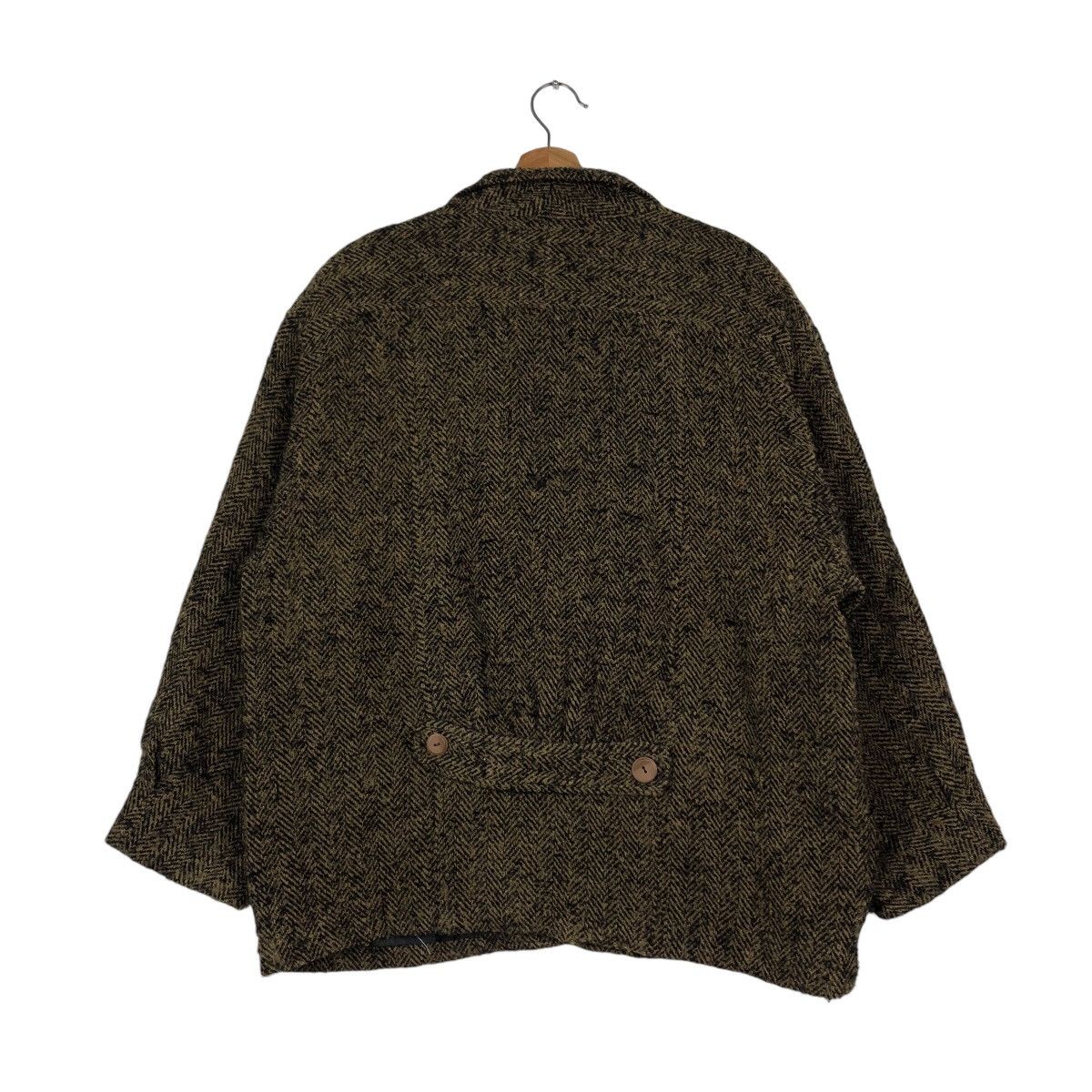 Japanese Brand 📌Vintage Wool Herringbone Bomber Jacket Murayama Kapital Size US M / EU 48-50 / 2 - 9 Thumbnail