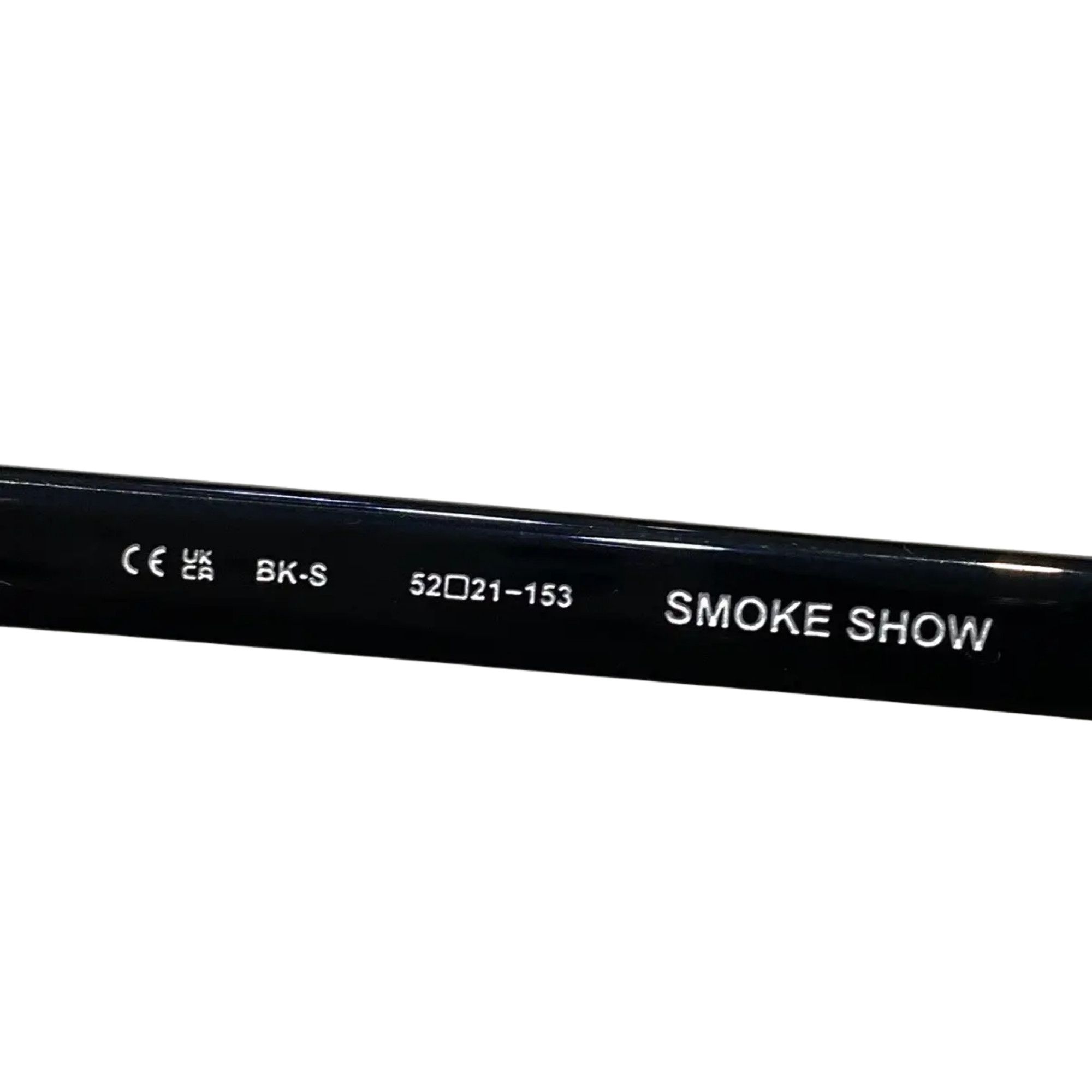 Chrome Hearts CHROME HEARTS SMOKE SHOW BLACK SUNGLASSES Size ONE SIZE - 6 Thumbnail