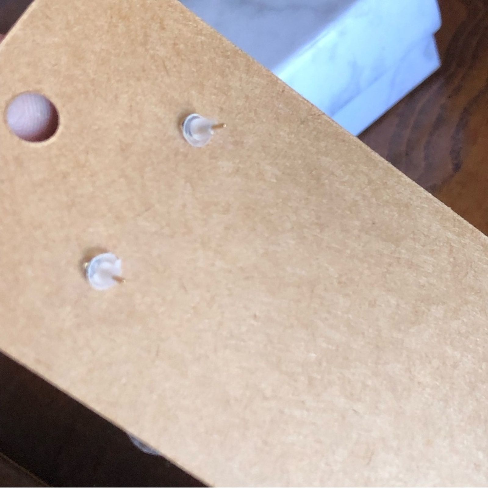 Vintage Vintage hammered graduated overlap gold plated earrings Size ONE SIZE - 9 Thumbnail