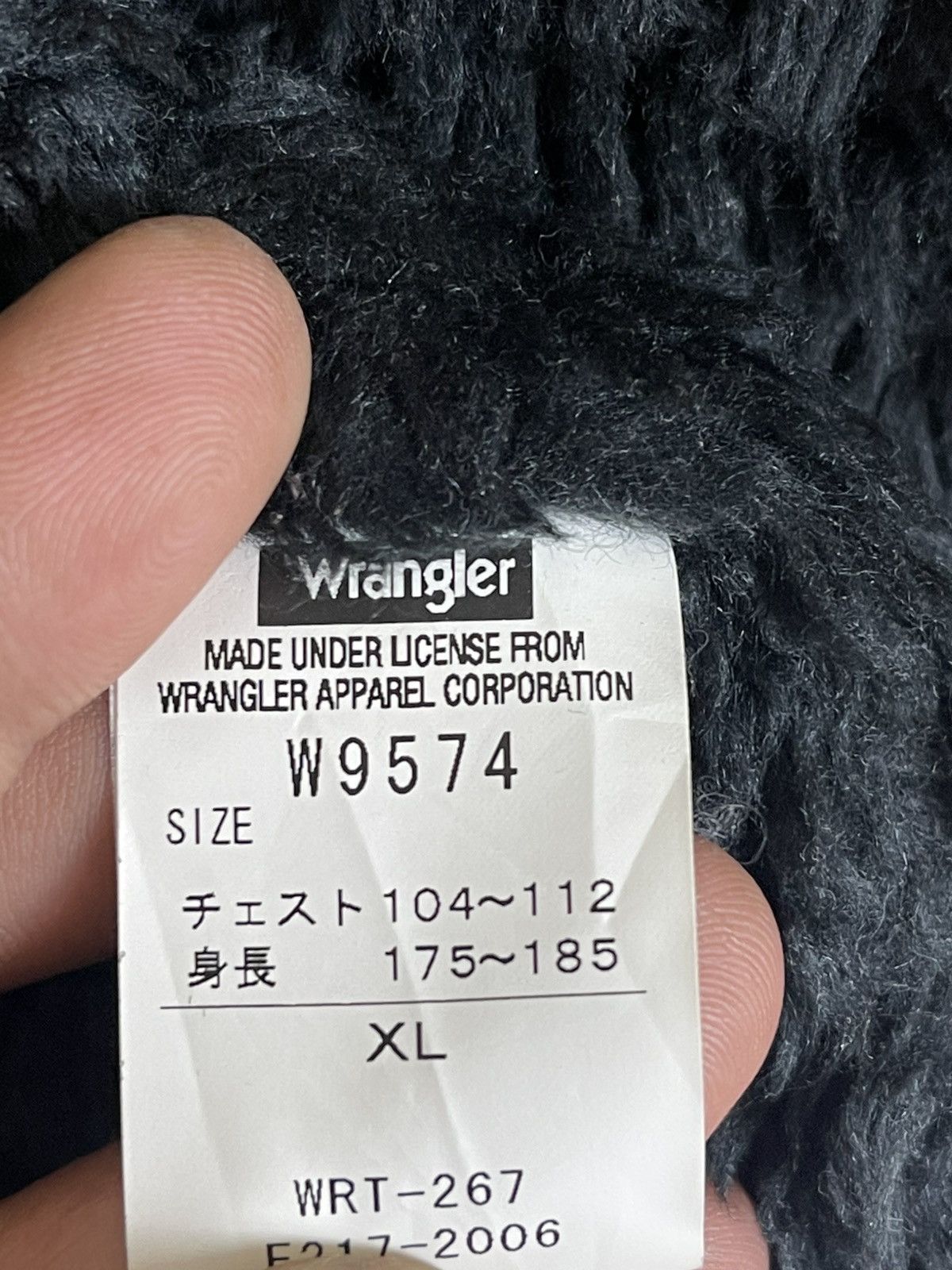 Japanese Brand × Wrangler WRANGLER WRANGE COAT FUR JACKET Size US XL / EU 56 / 4 - 13 Thumbnail