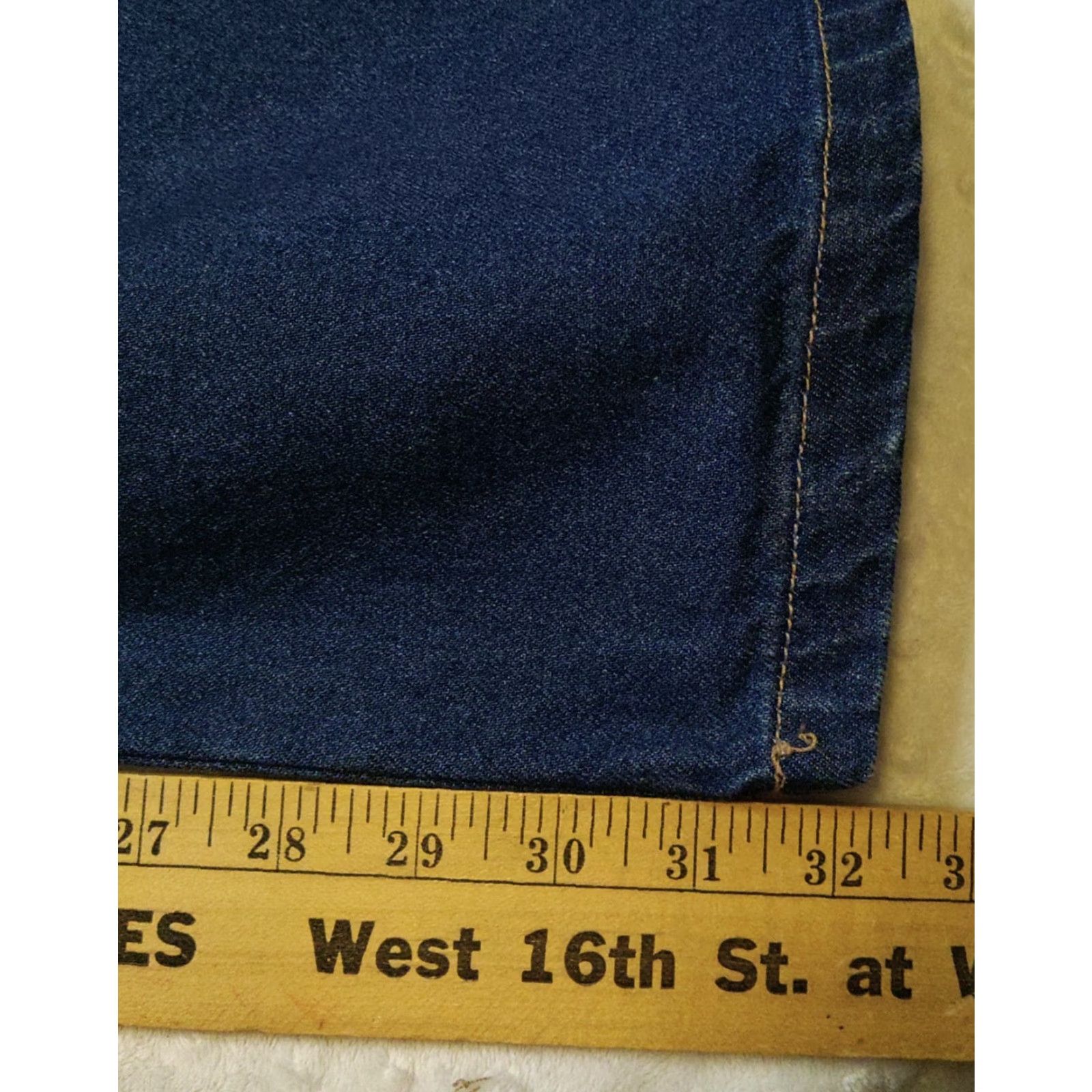 Walls Walls Jeans Men 42X32 Carpenter Denim Relaxed Fit 5-Pocket Blue NWT Jeans Carpenters Relaxed Fit Mens 42x32 Blue Denim Workwear Size US 42 / EU 58 - 7 Thumbnail