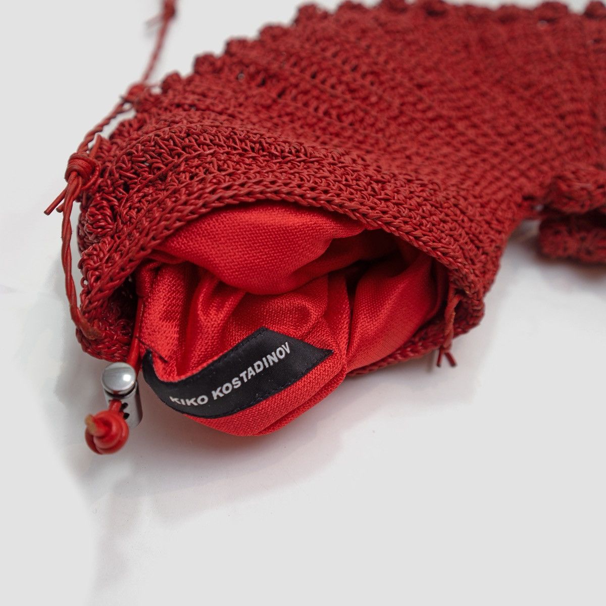 Kiko Kostadinov Spring Summer 2020 Red Corno Bag Size ONE SIZE - 4 Thumbnail