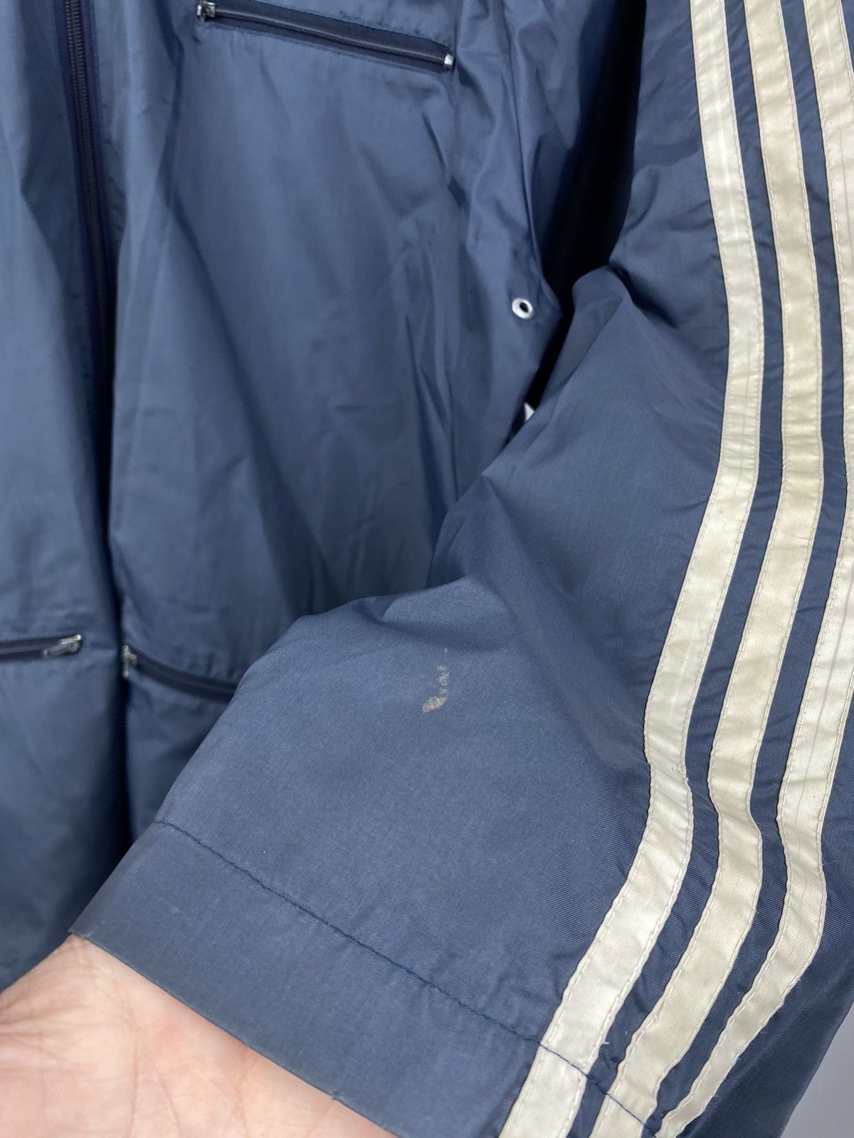 🇰🇷 70-80s Vintage adidas South Korea jacket M-L size