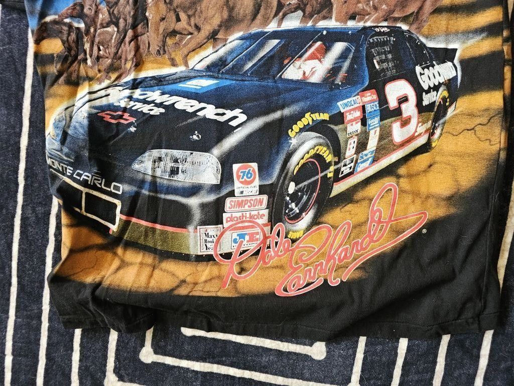 Chase Authentics 1997 Dale Earnhardt "700 Charging Horses" NASCAR t-shirt Size US XL / EU 56 / 4 - 10 Thumbnail