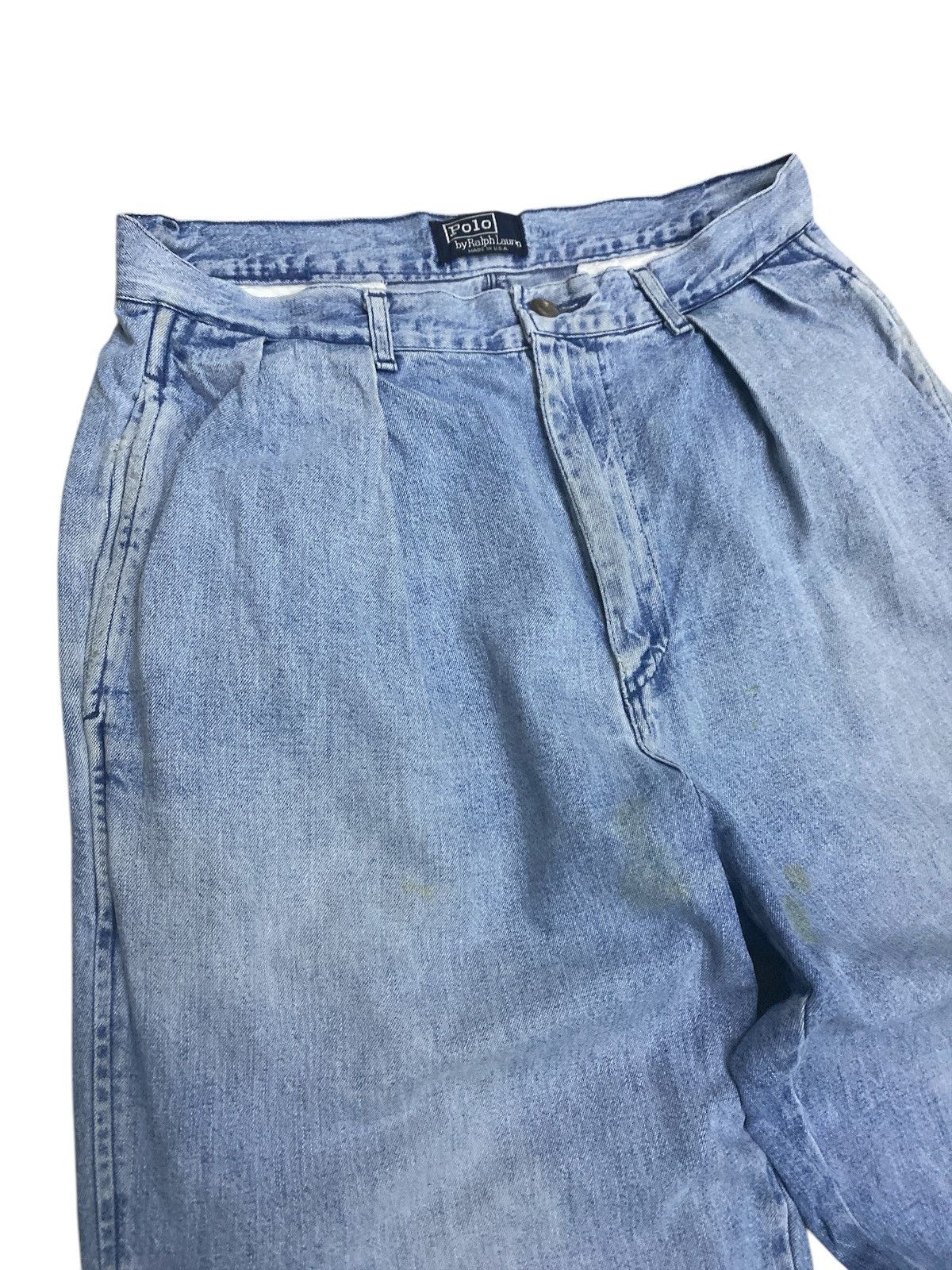 Polo Ralph Lauren × Vintage Vintage Polo Ralph Lauren Denim Pants Size US 30 / EU 46 - 2 Thumbnail
