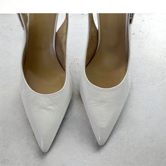KHAITE KHAITE River Slingback 75 Pump in White Size US 10 / IT 40 - 4 Thumbnail