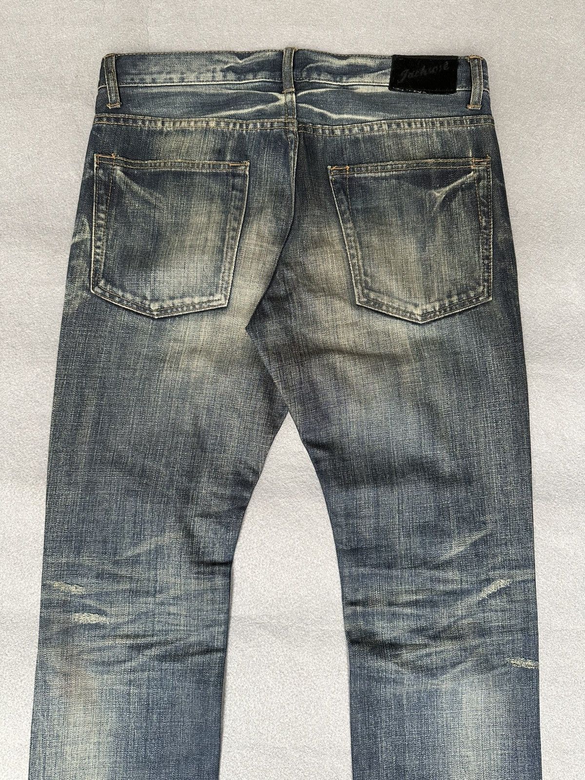 JACKROSE Jack Rose Japan Claw Marks Blue Rusty Denim Size US 32 / EU 48 - 11 Thumbnail